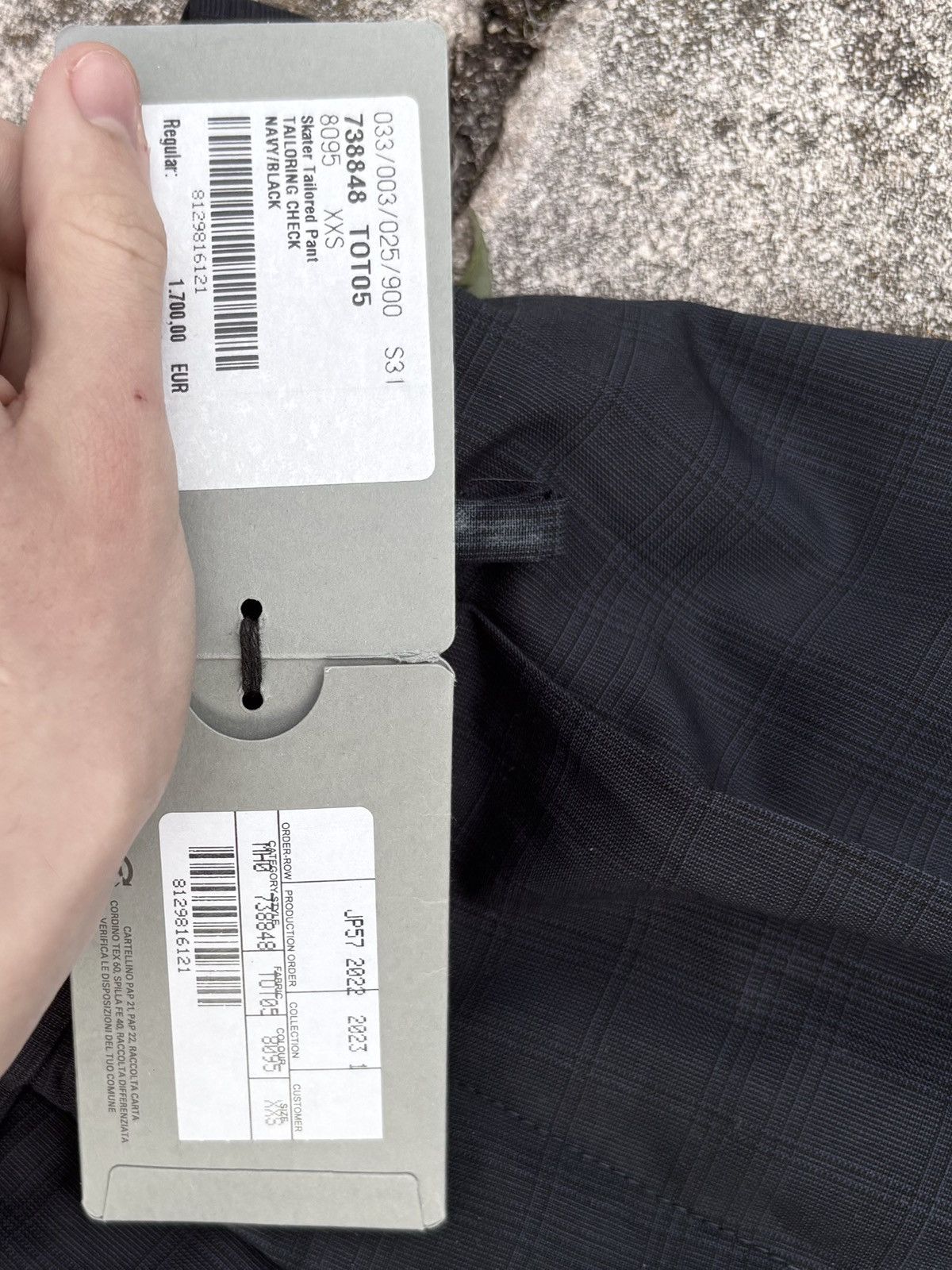 Balenciaga SS23 tailored graffiti skater pants Size US 26 / EU 42 - 9 Thumbnail