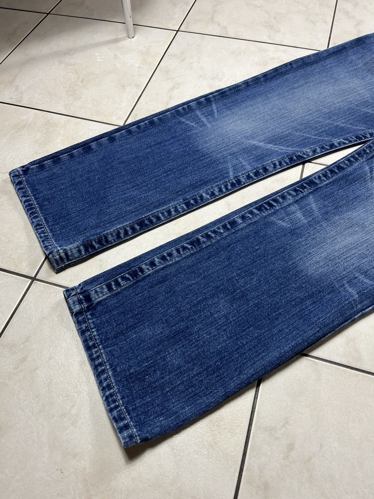 Diesel × Vintage Vintage Diesel Rivec y2k distressed jeans pants baggy washed Size US 33 - 9 Thumbnail