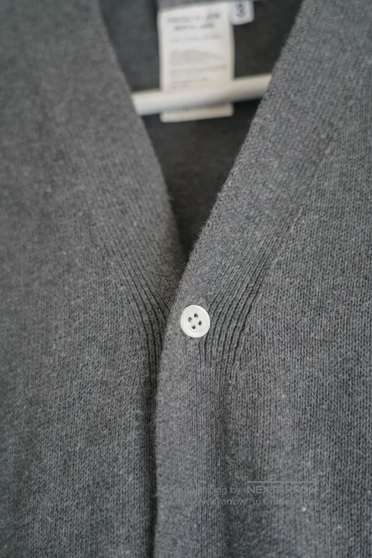 Yohji Yamamoto gray wool cardigan by Yohji Yamamoto. Size US M / EU 48-50 / 2 - 3 Thumbnail