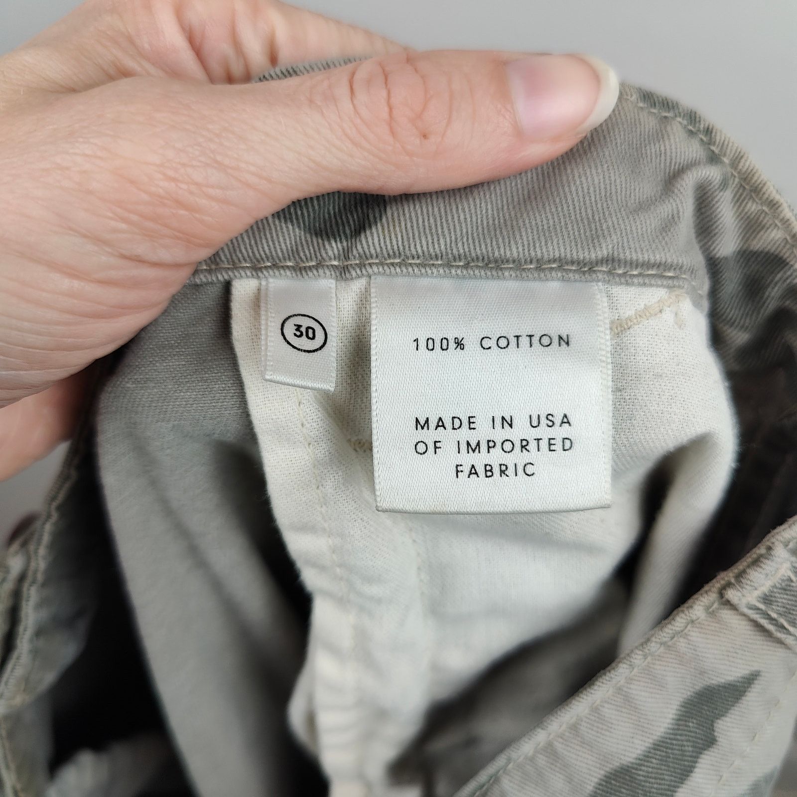 GRLFRND Grlfrnd Maxwell Cargo Pants Womens 30 Renegade Green Camo Size 30" / US 8 / IT 44 - 9 Thumbnail