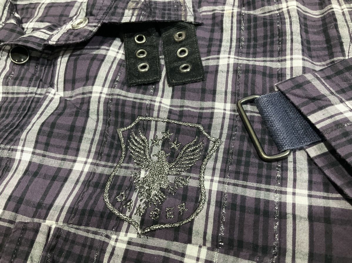 Hysteric Glamour × Japanese Brand × PPFM 🔥Sick Y2K PPFM Flannel Shirt Size US L / EU 52-54 / 3 - 5 Thumbnail