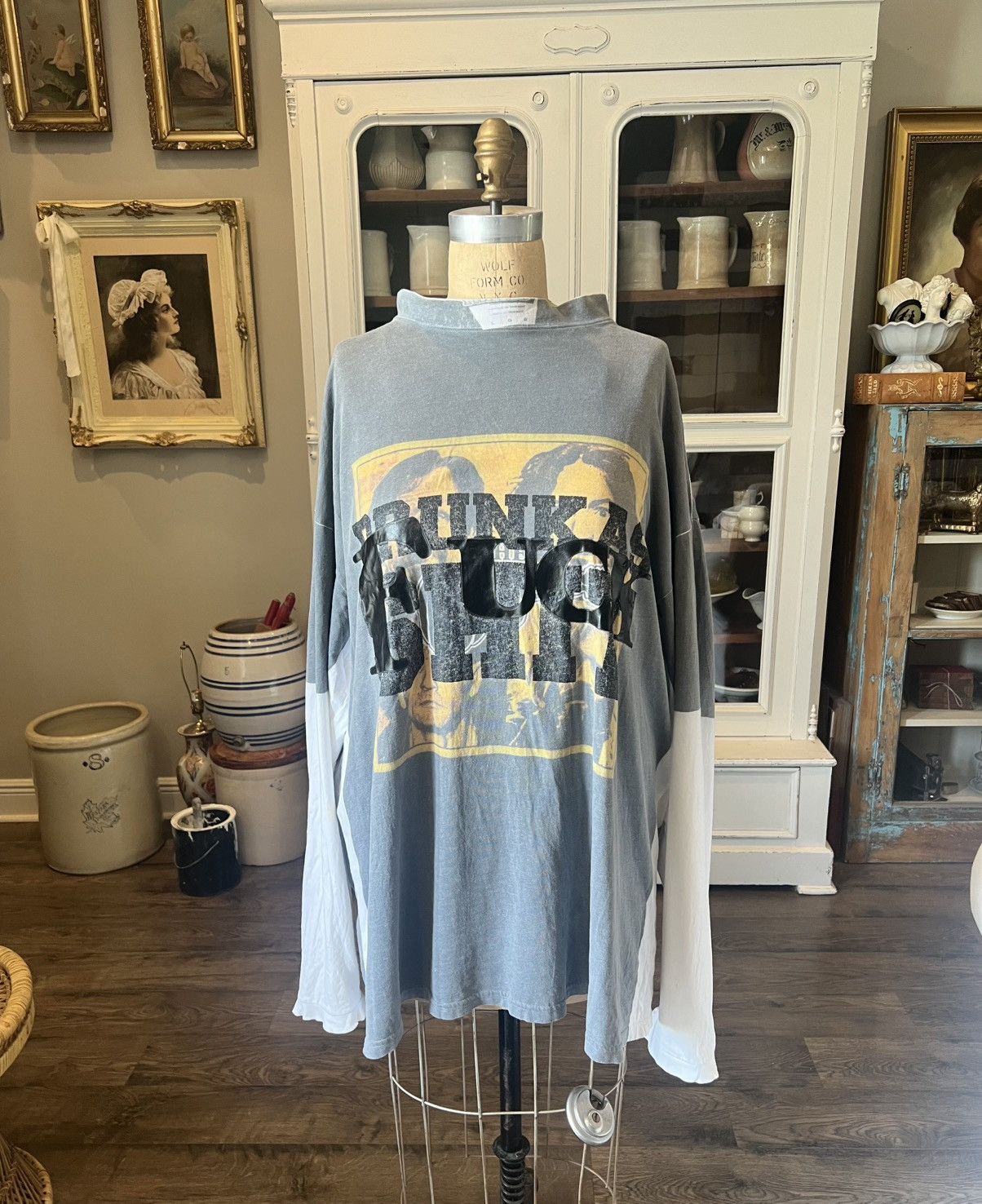 AMERI ⭐︎ MEDI LINGERIE TROMPE L`OEIL TEE MEDI LINGERIE TROMPE L`OEIL TEE