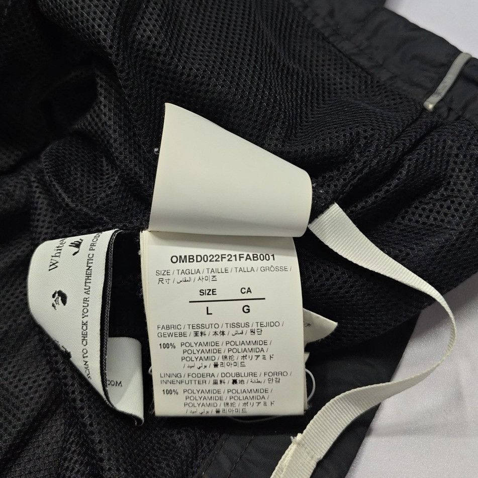 Off-White Off-White Diag Nylon Track Top 'Black Size US L / EU 52-54 / 3 - 4 Thumbnail