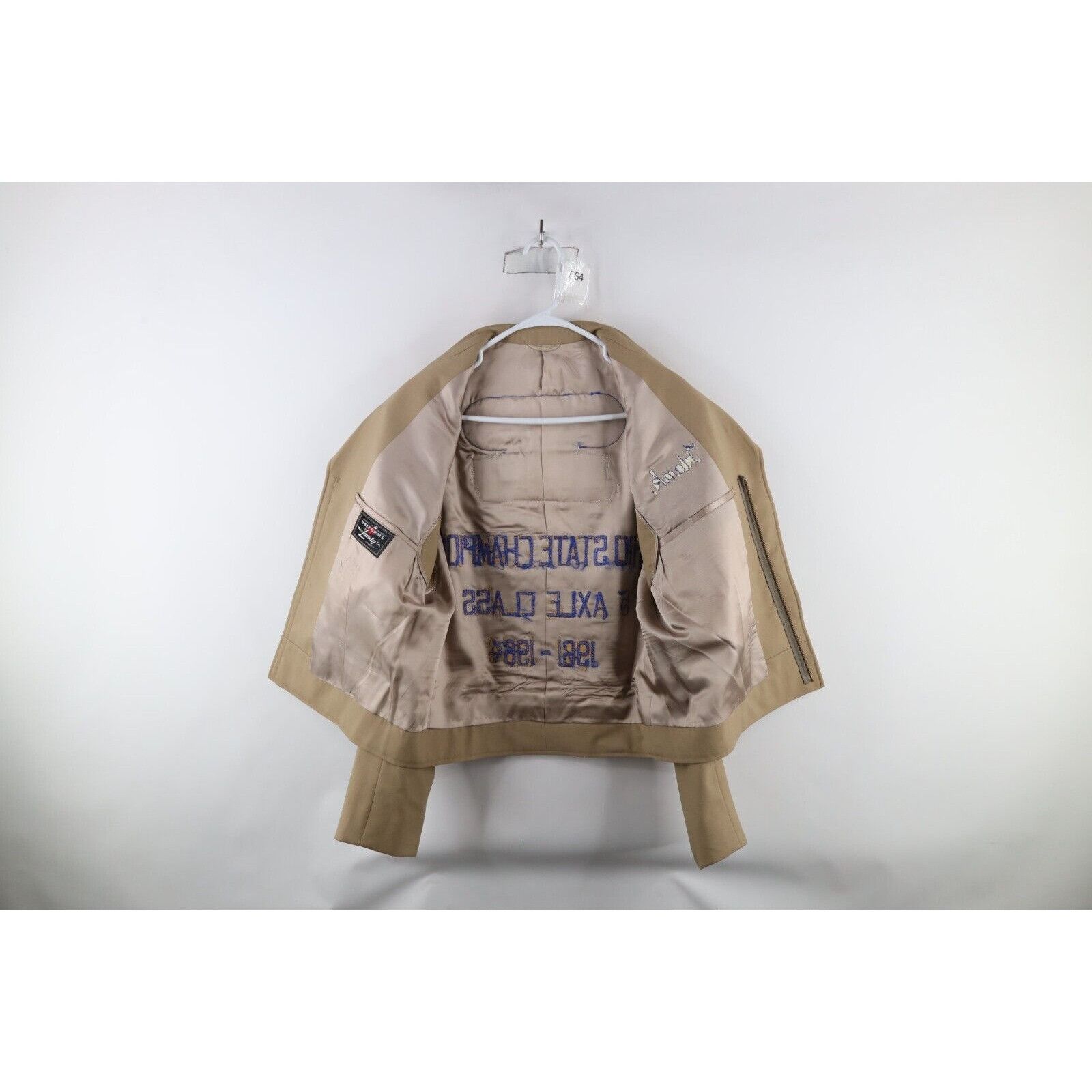 Vintage Vintage 60s Chain Stitch Axle Ohio State Champ Truck Jacket Size US L / EU 52-54 / 3 - 13 Thumbnail