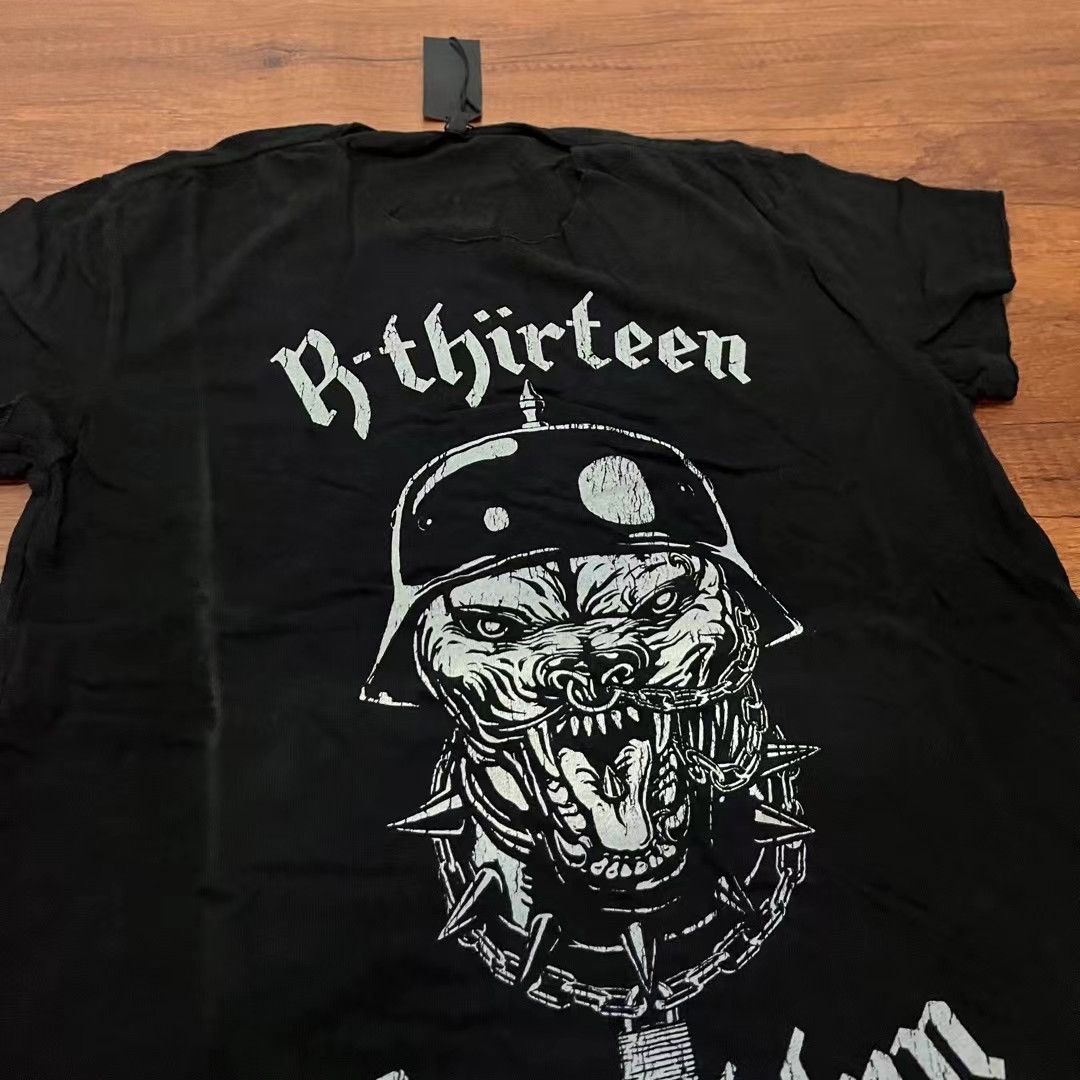 R13 R-13 Rock and Roll Printed T-shirt Size US XS / EU 42 / 0 - 2 Thumbnail