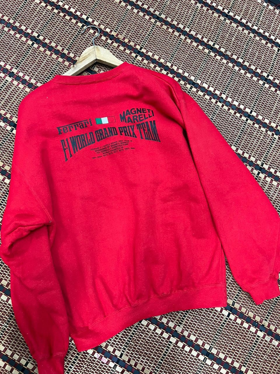 Other Vintage F1 Magneti Marelli Sweatshirt Size US L / EU 52-54 / 3 - 6 Thumbnail
