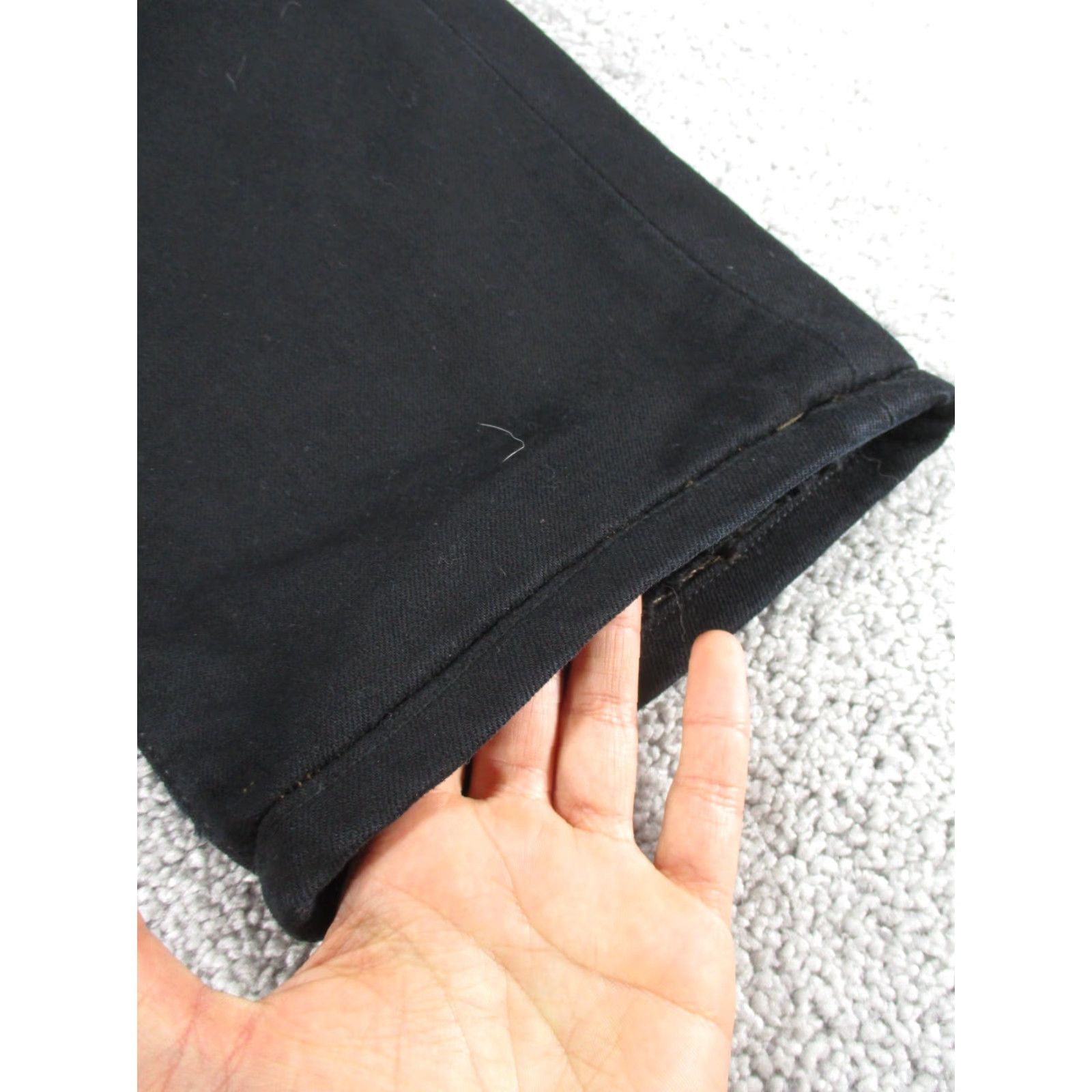 Levi's VINTAGE Levi's Made & Crafted Jeans Men 30x27 Straight Black Denim Regular Fit 90s Size US 30 / EU 46 - 3 Thumbnail