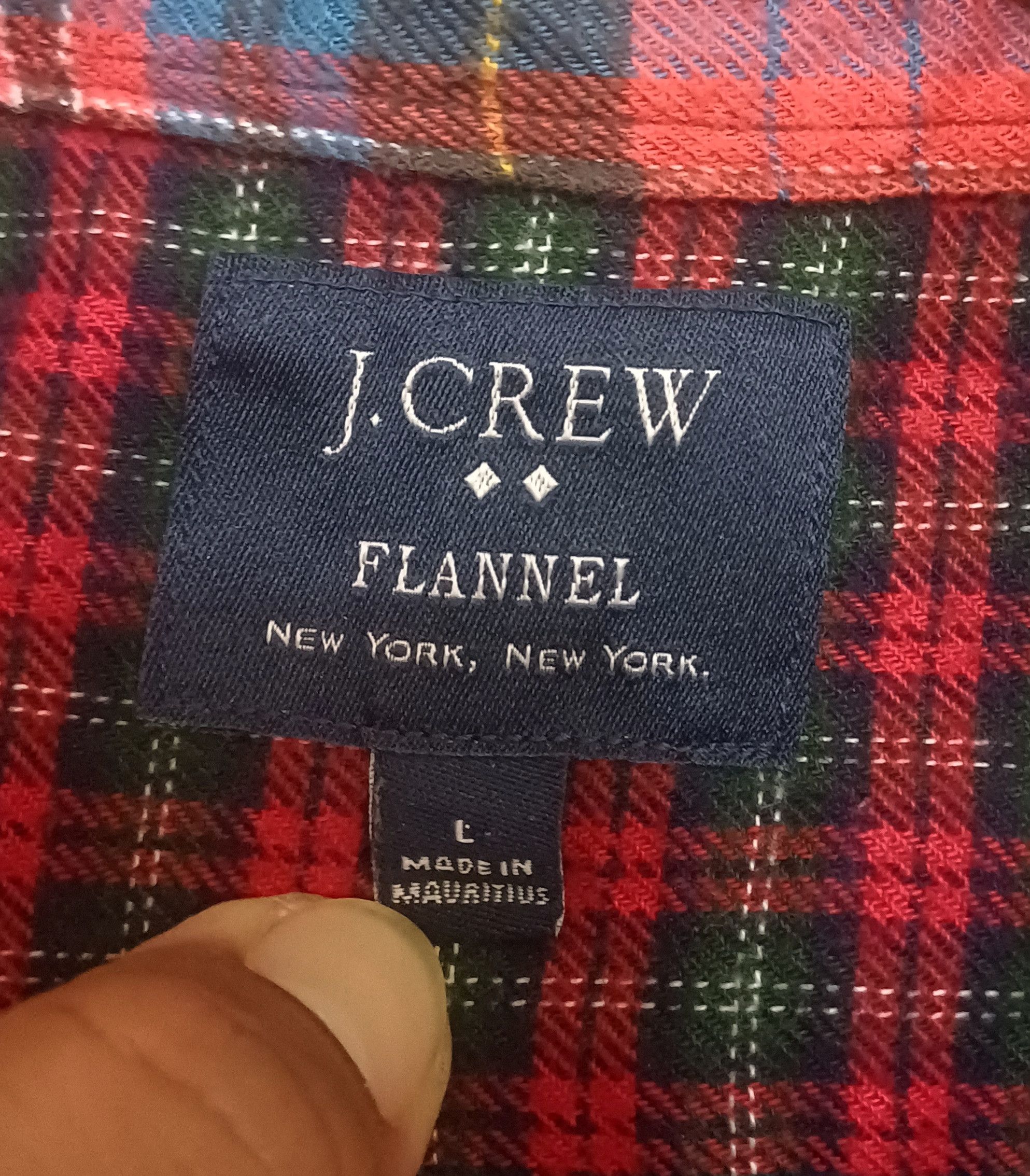 J.Crew Awesome J. Crew Patchwork Flannel Size US L / EU 52-54 / 3 - 4 Thumbnail