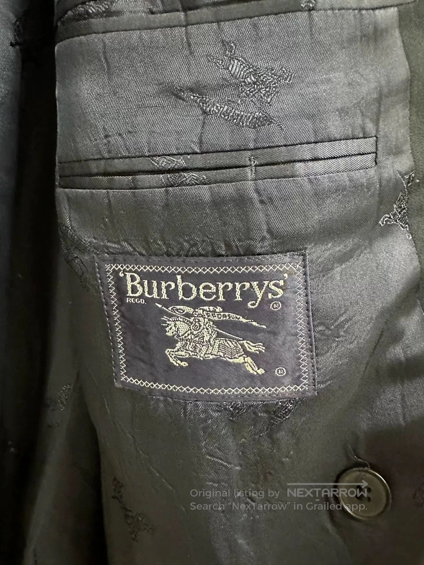 Burberry Burberry Wool Blazer Jacket for Men. Size US M / EU 48-50 / 2 - 4 Thumbnail