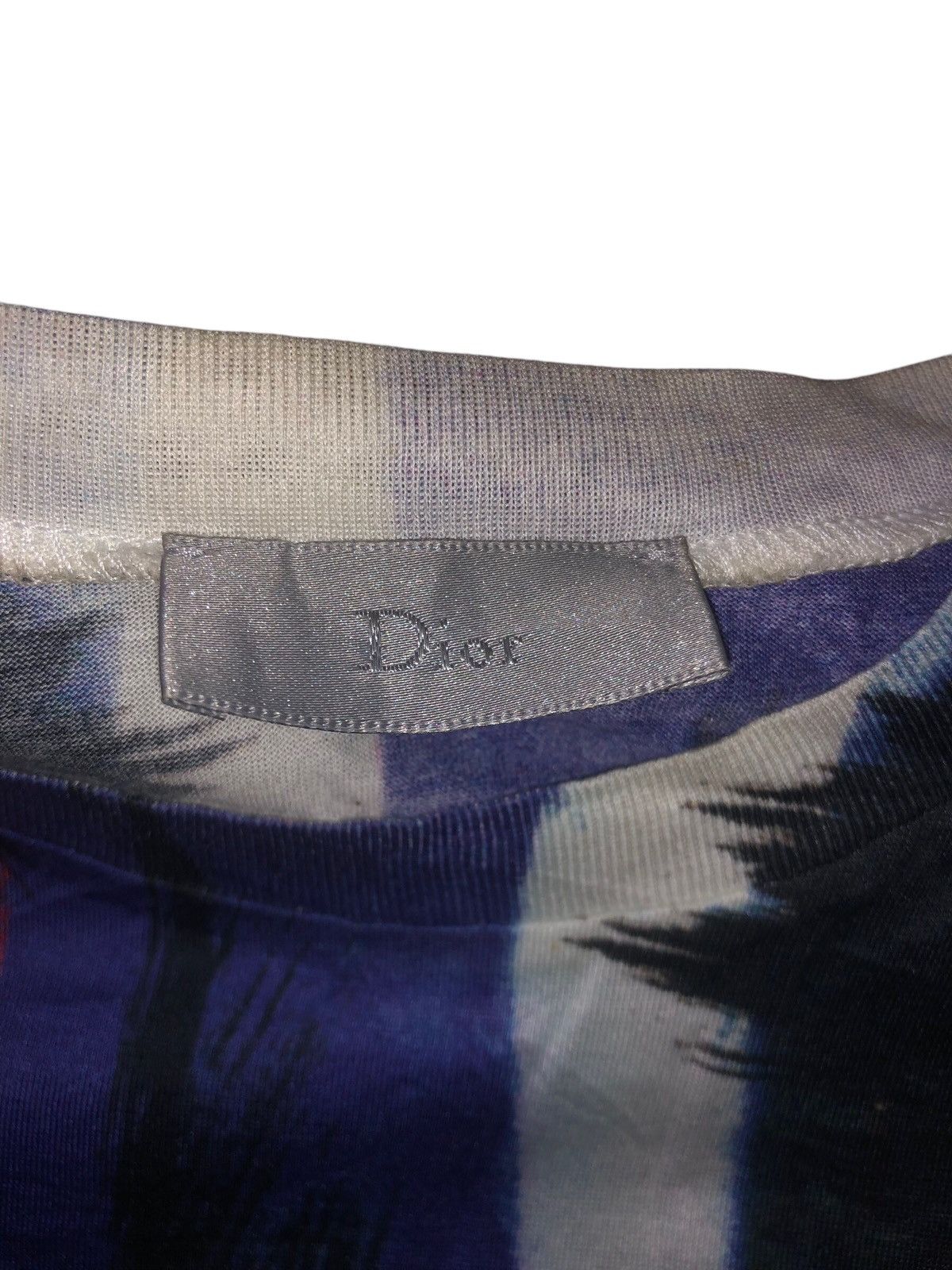 Dior DIOR HOMME SS14 Splash Paint Multicolor Art Print T-shirt Size US XXS / EU 40 - 11 Thumbnail
