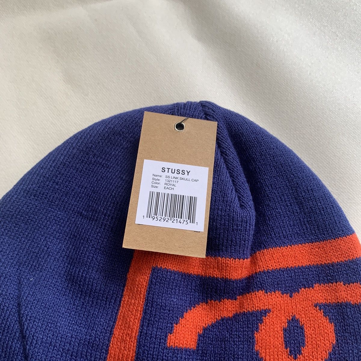 Stussy × Vintage STUSSY SS LINK SKULLCAP Size ONE SIZE - 2 Thumbnail