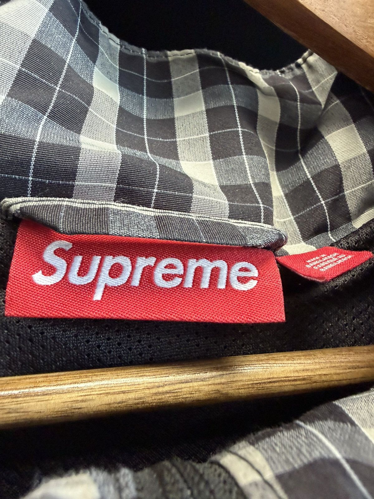 Supreme Supreme Plaid Zip Up Jacket Size US XXL / EU 58 / 5 - 3 Thumbnail