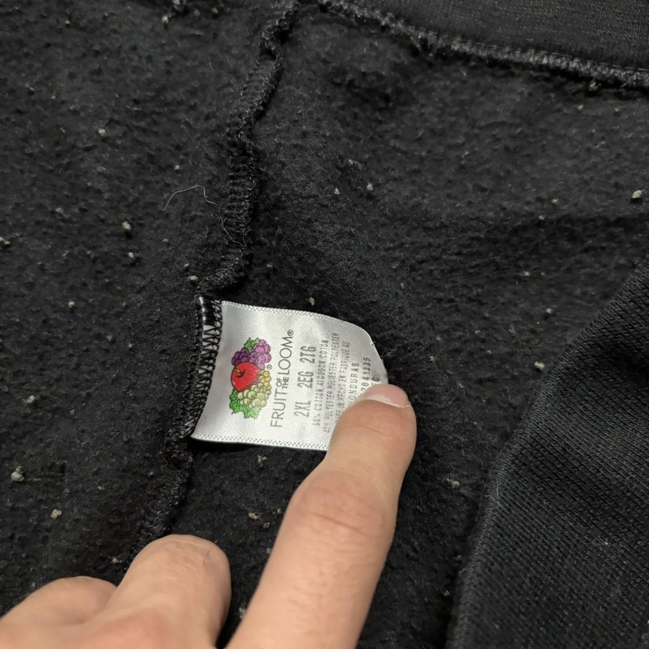 Japanese Brand × Vintage Crazy Vintage Y2K/2000s Baggy Black Skater Essential Sweatpants! Size US 36 / EU 52 - 6 Thumbnail