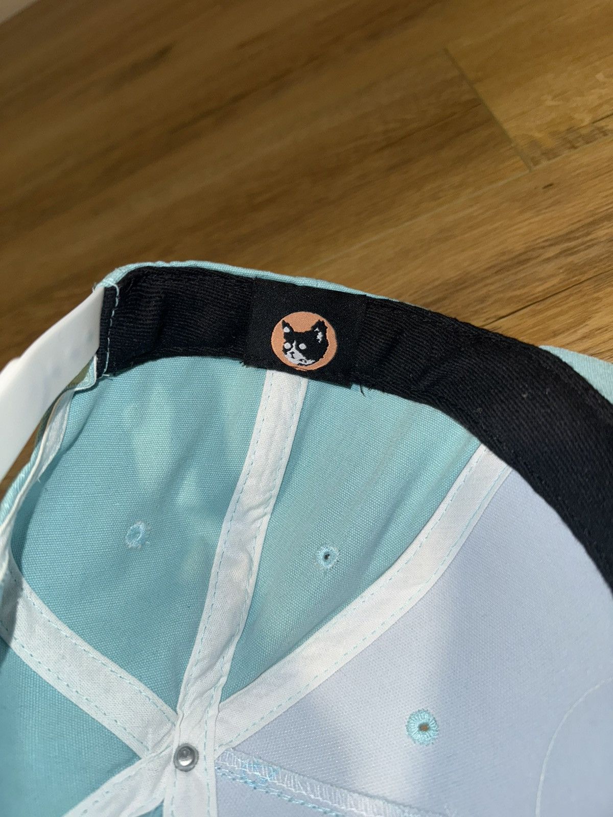 Golf Wang Light Blue Golf Wang Camp Flog Gnaw Kill Cat Hat Size ONE SIZE - 3 Thumbnail