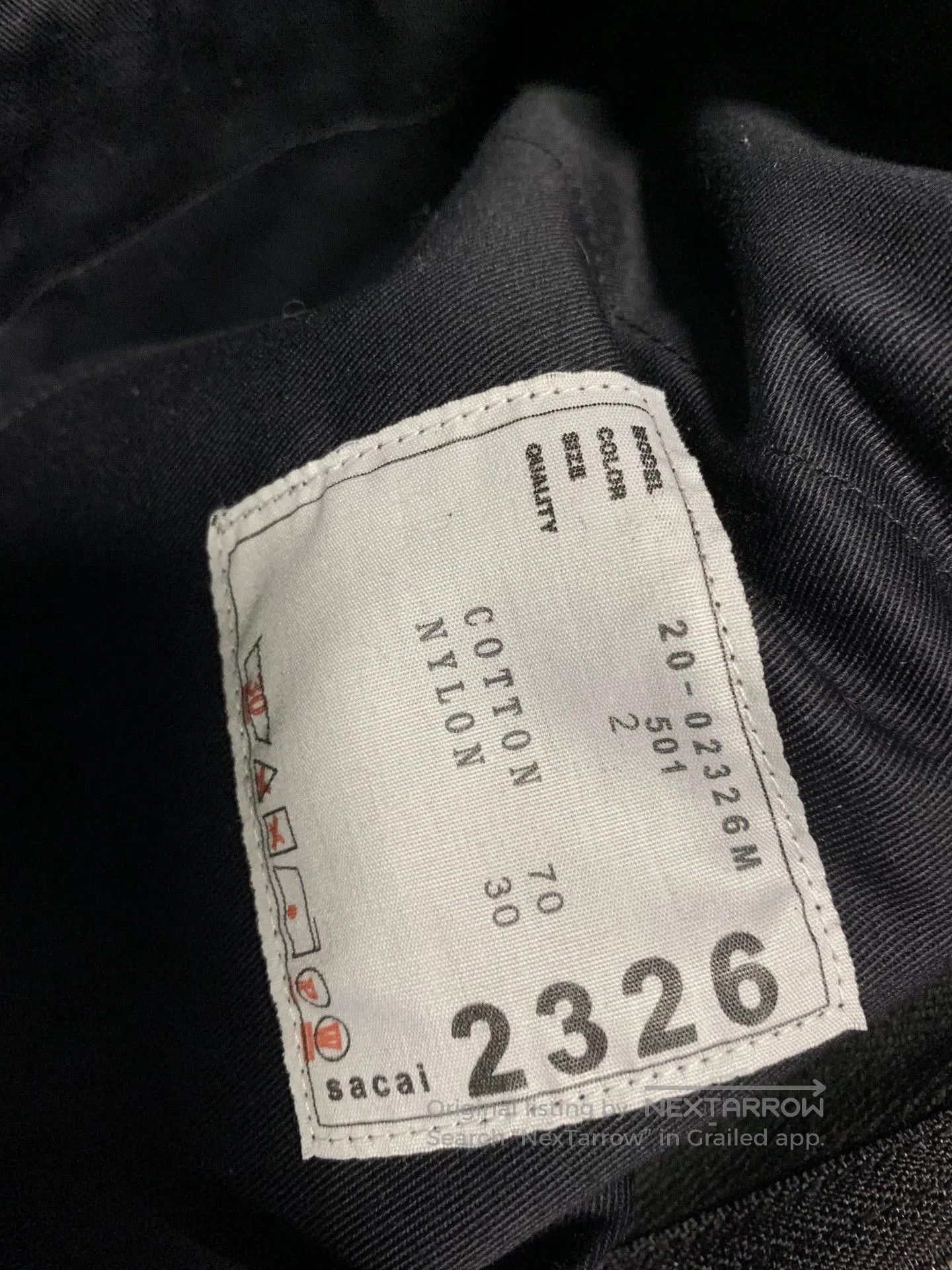 Sacai Sacai Nylon Utility Pants Size 2. Size US 26 / EU 42 - 3 Thumbnail