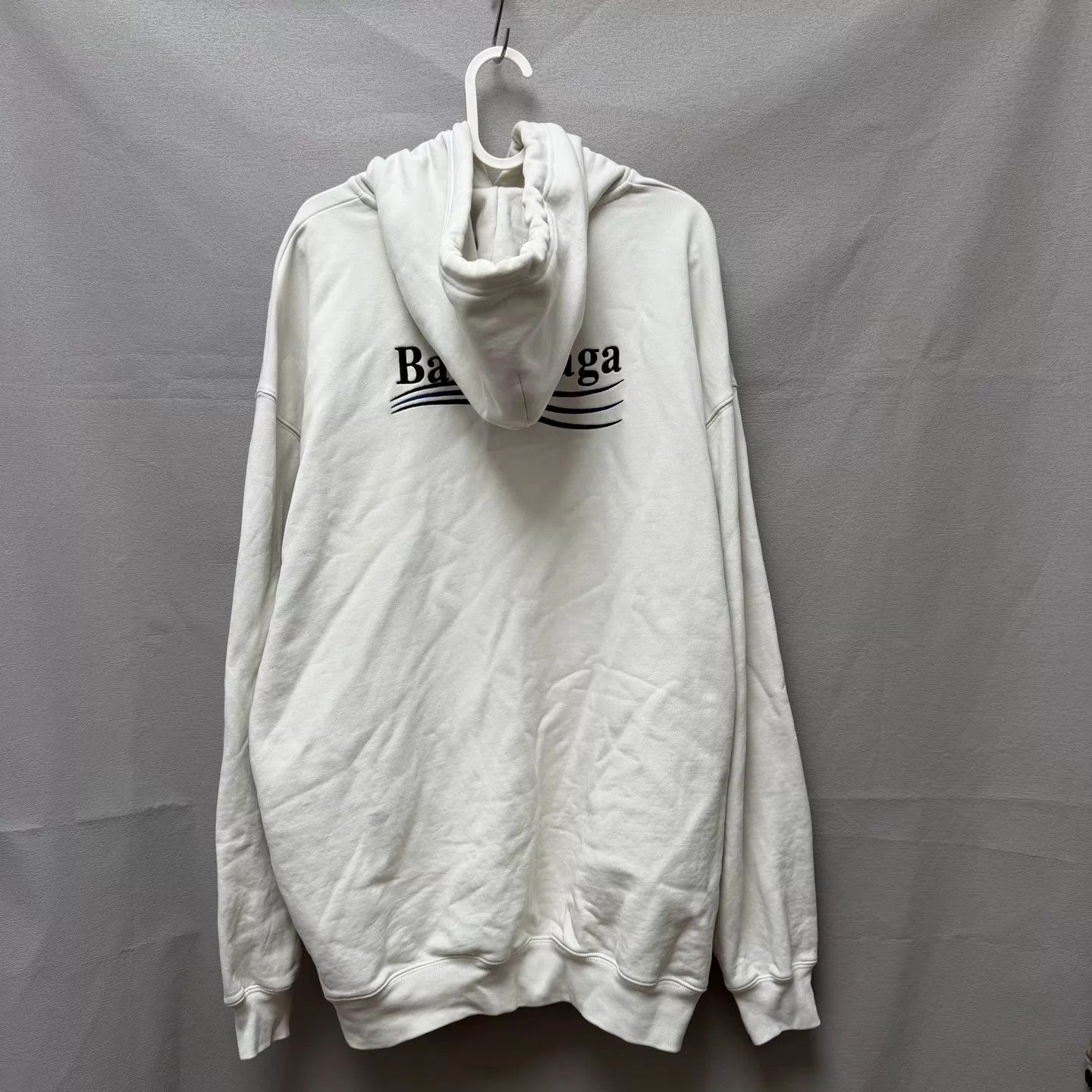 Balenciaga Balenciaga Coke Embroidered Hoodie White M OS 98 New Size US M / EU 48-50 / 2 - 2 Thumbnail