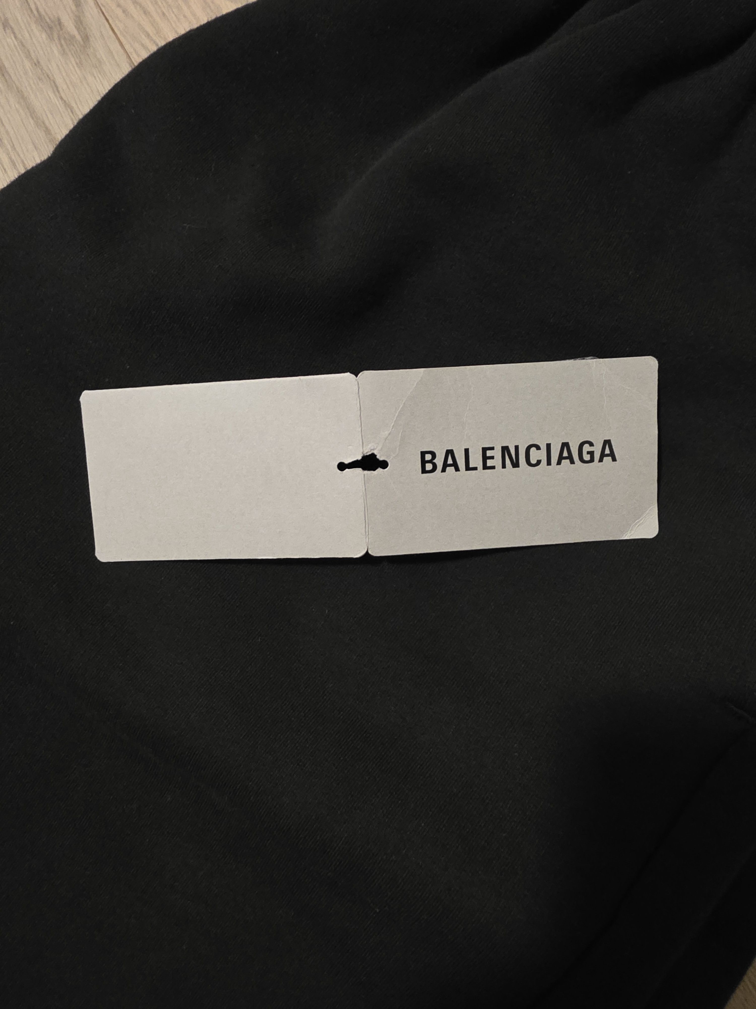 Balenciaga Overdyed Baggy Jogging Black - Size XS Size US 30 / EU 46 - 9 Thumbnail