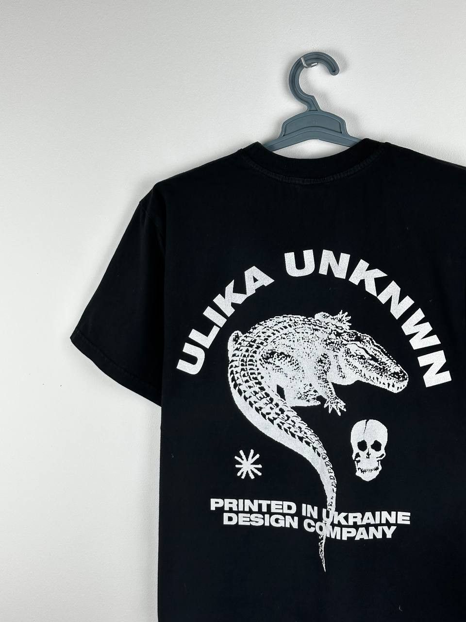 Vintage Ukrainian Streetwear Black Oversized T SHIRT Size US L / EU 52-54 / 3 - 9 Thumbnail