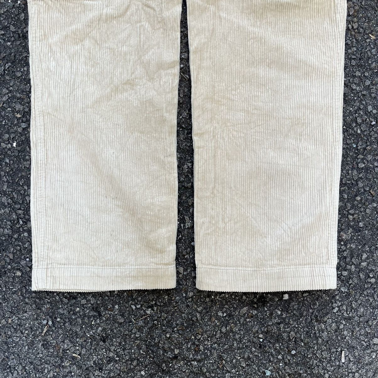 Golf Wang Golf Wang Cargo Corduroy Cream Pants Size US 32 / EU 48 - 9 Thumbnail