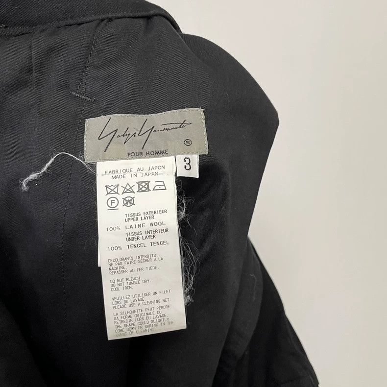 Yohji Yamamoto Yohji Yamamoto size 3 18aw Bat Button-Up Trousers Size US 30 / EU 46 - 7 Thumbnail
