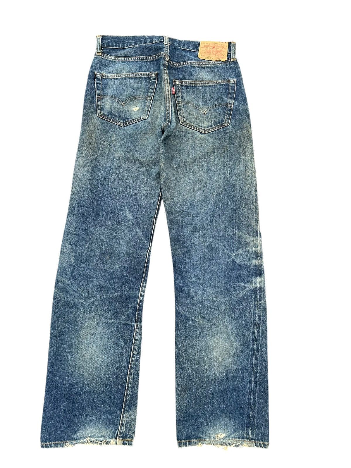 Kapital × Levi's × Vintage Vintage Levi's 501XX Selvedge Reconstructed Repair Denim Size US 31 - 12 Thumbnail