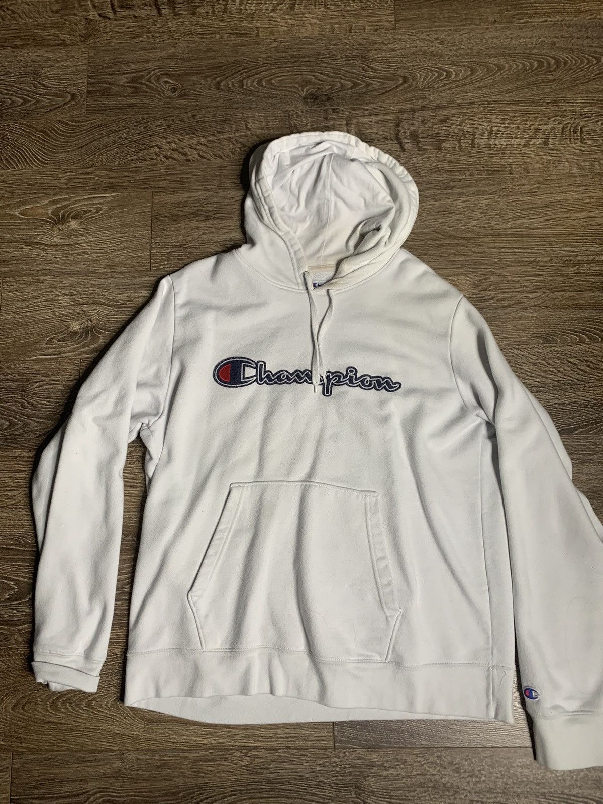 Champion White Champion Hoodie Size US L / EU 52-54 / 3 - 1 Thumbnail
