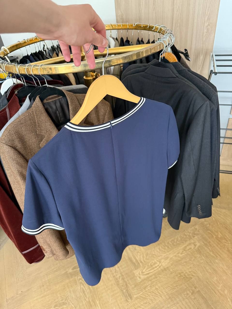Hugo Boss HUGO Mesh Panel Tee Size L / US 10 / IT 46 - 4 Thumbnail