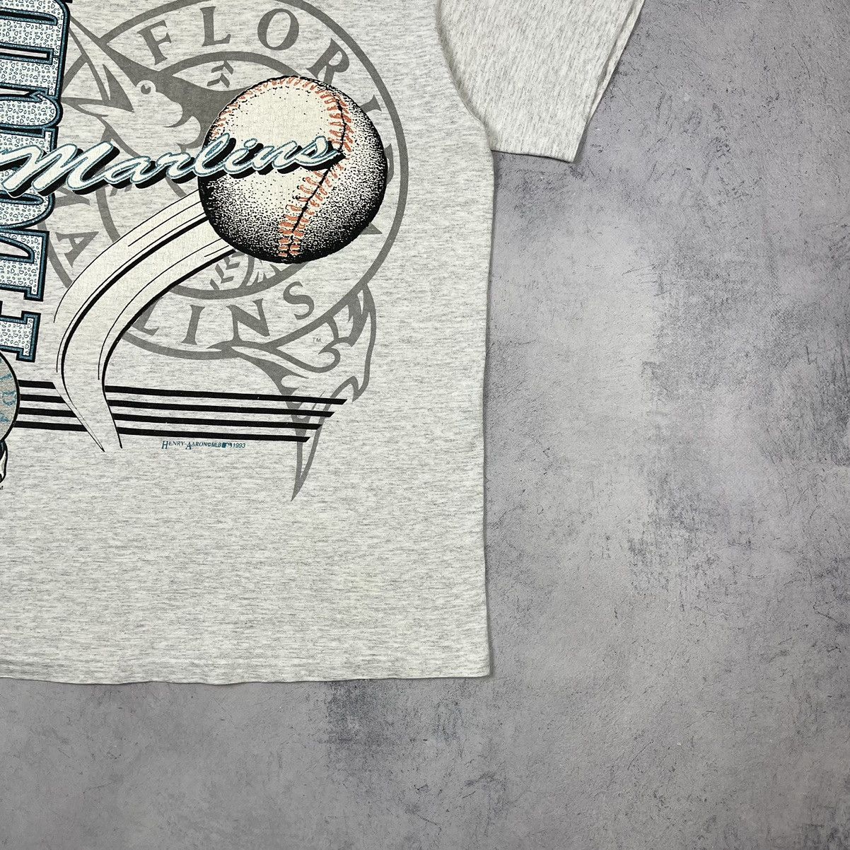 MLB Vintage Florida Marlins MLB y2k tee 1993 Size US XL / EU 56 / 4 - 4 Thumbnail