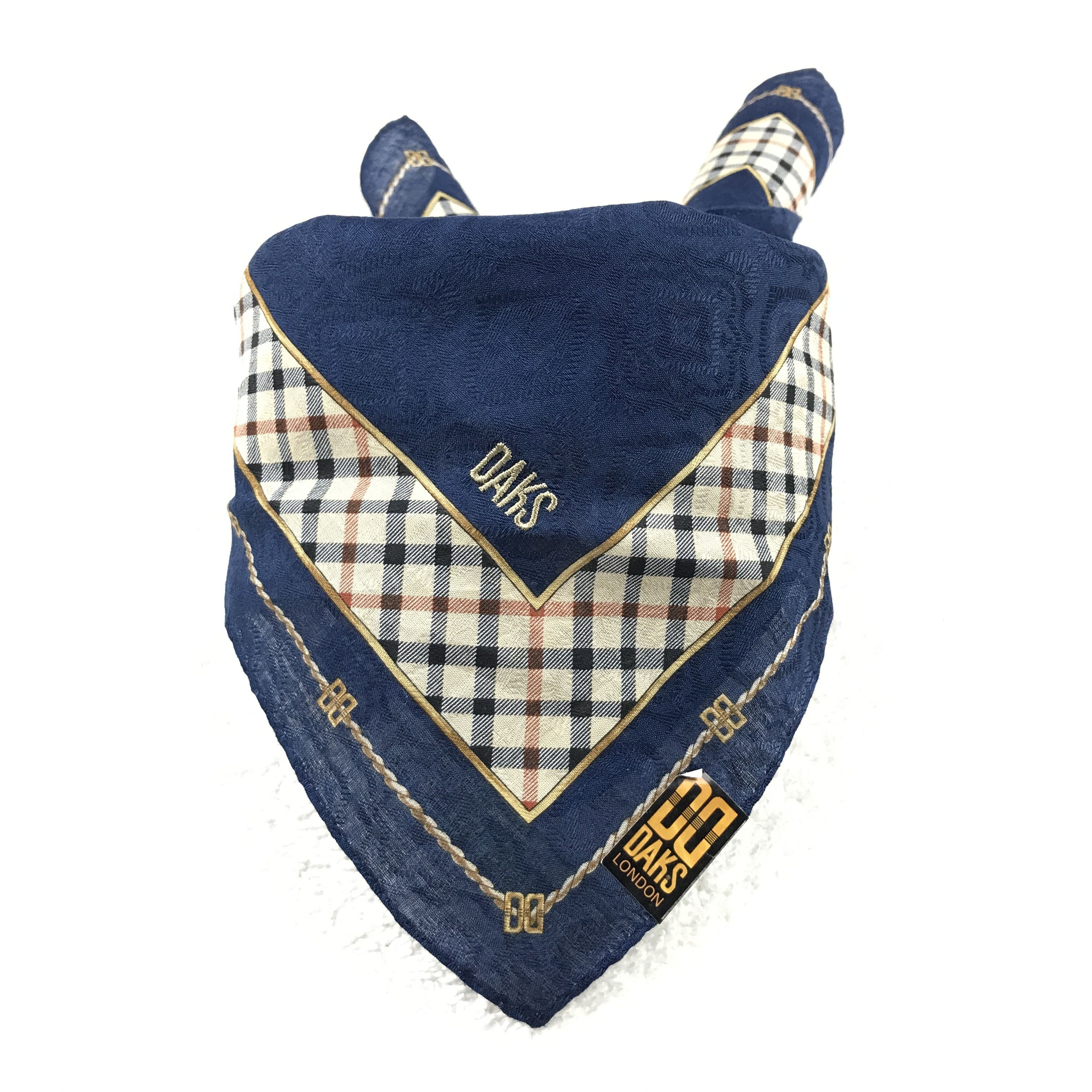 DAKS × Designer × Vintage Vintage DAKS Bandana Neckerchief Handkerchief Size ONE SIZE - 4 Thumbnail