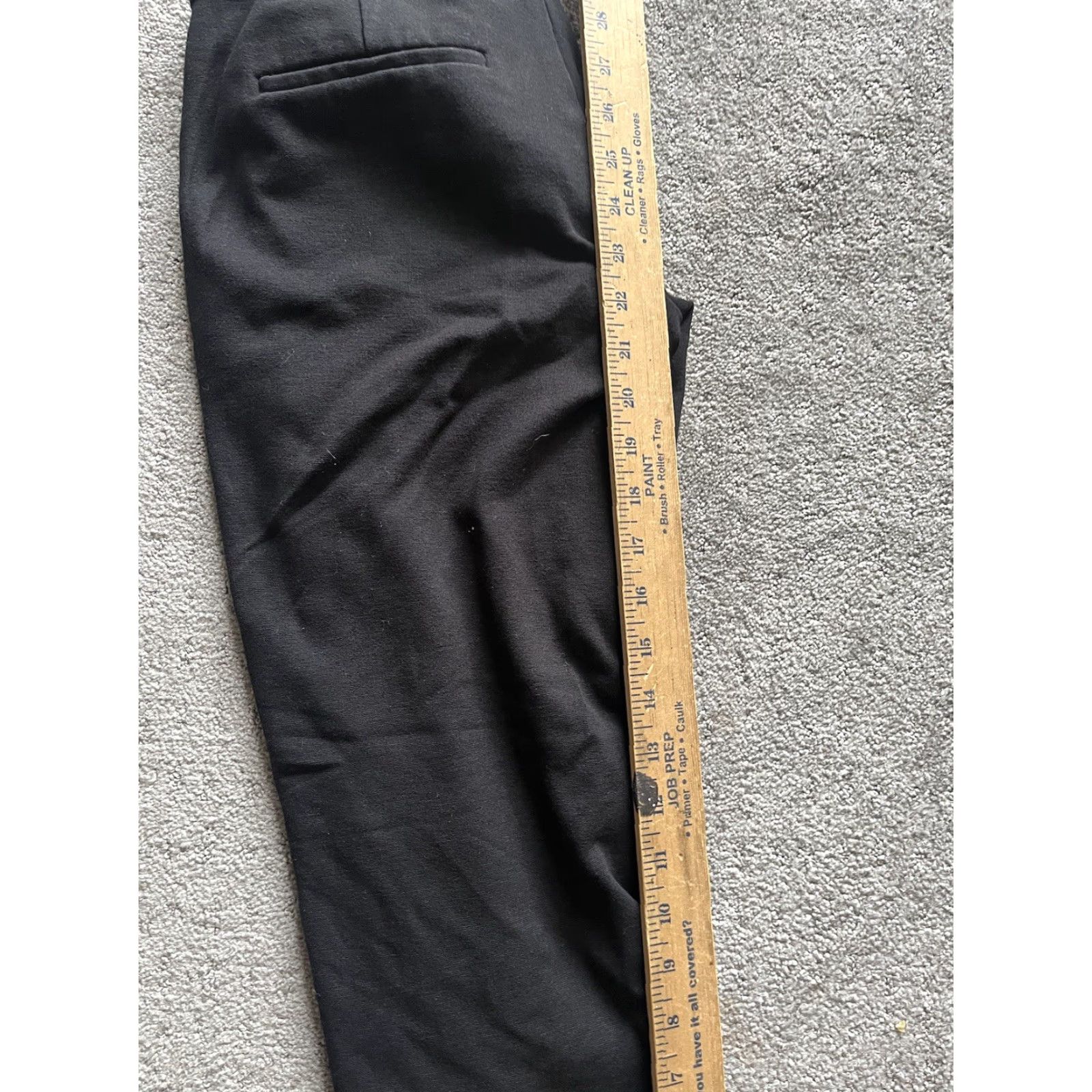 Ann Taylor Ann Taylor Loft dress pants Women's black straight leg 0 size Size 25" / US 0 / IT 36 - 6 Thumbnail