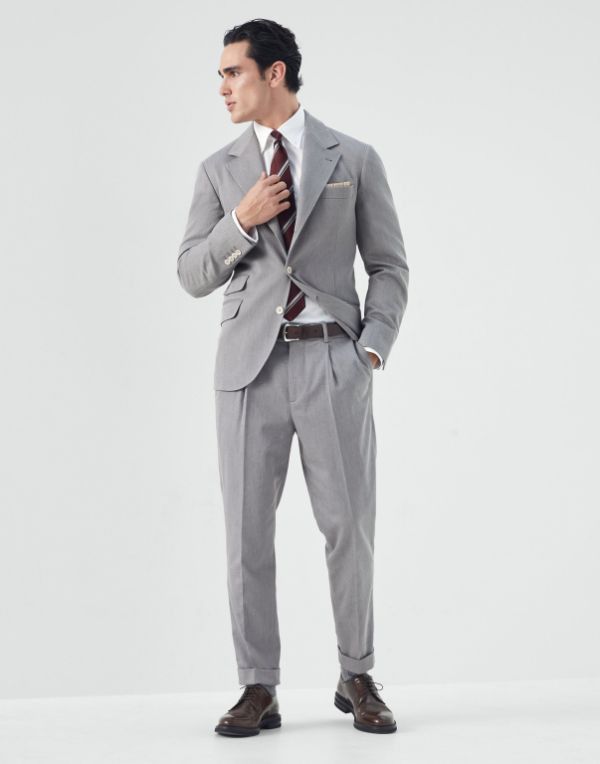 Brunello Cucinelli Jacket in Grey Size US S / EU 44-46 / 1 - 2 Thumbnail