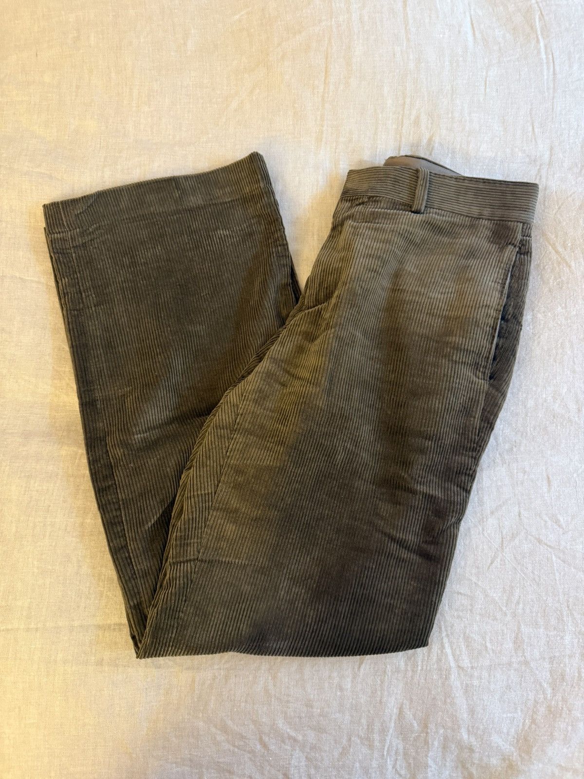 Comoli Comoli Piped Stem Trousers - Size 3 Size US 30 / EU 46 - 2 Thumbnail