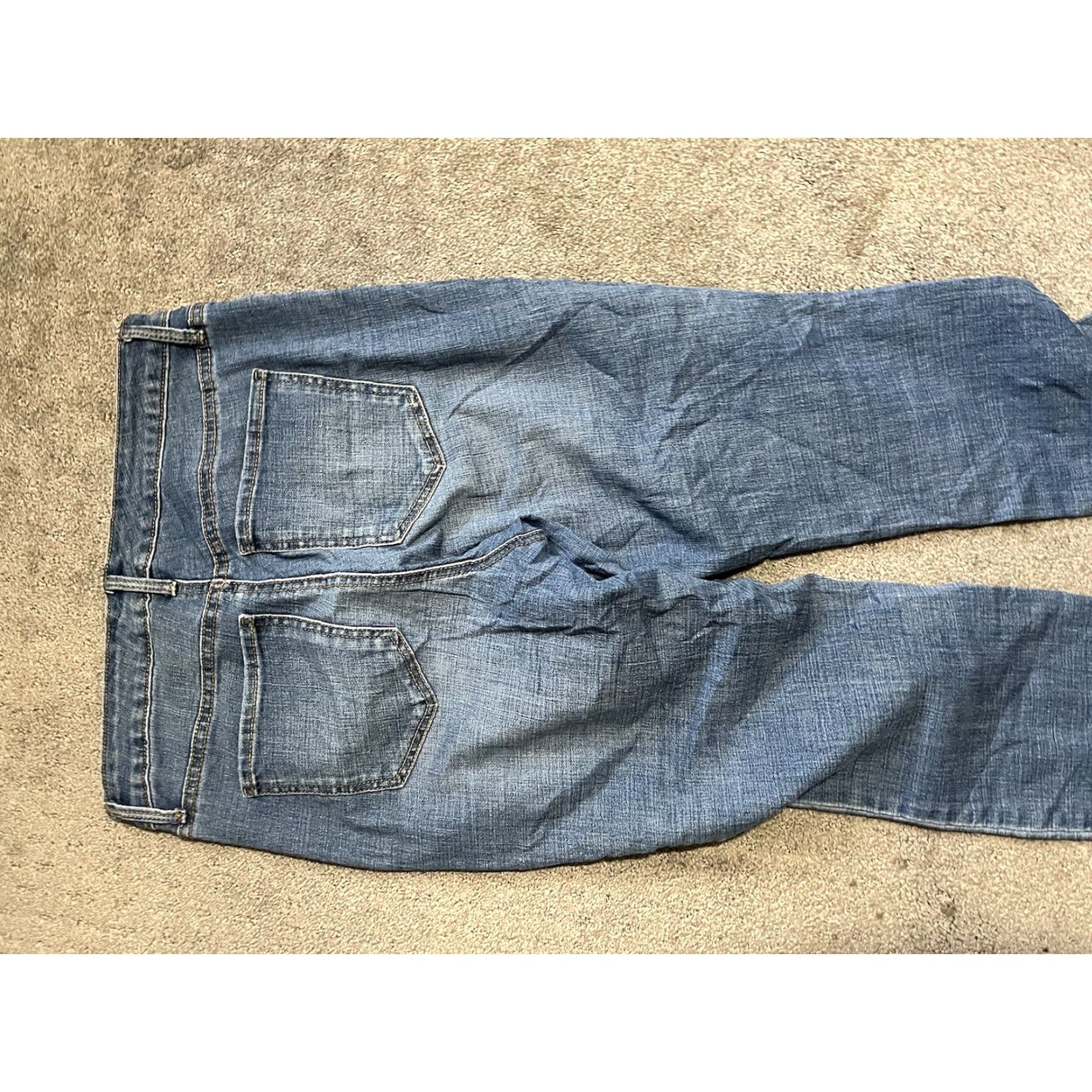 Gloria Vanderbilt Gloria Vanderbilt Jeans, All-Around Slimming Effect, Size 6, Denim, 5-Pocket, Stretch, Blue, Mid Rise, Straight Style, Regular, Women Size 28" / US 6 / IT 42 - 3 Thumbnail