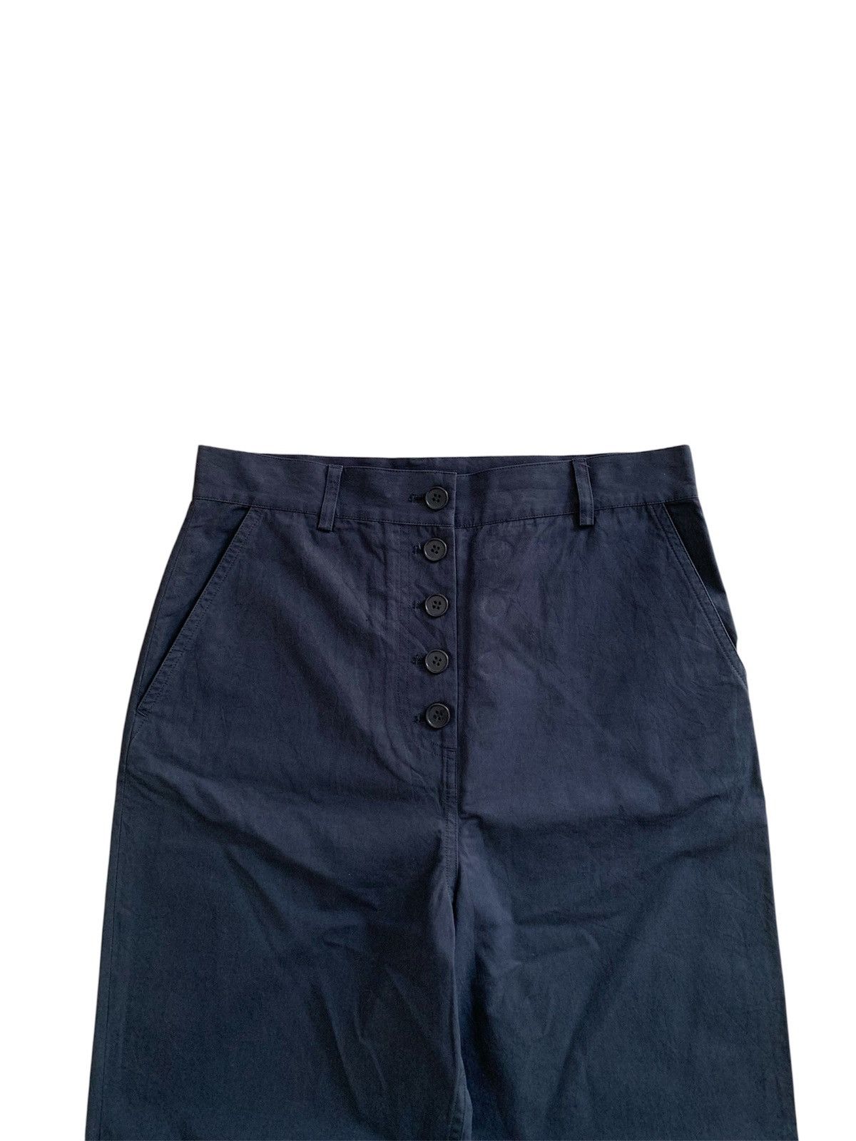 Cos COS Pleated Button Twill Cotton Trousers Size US 30 / EU 46 - 3 Thumbnail