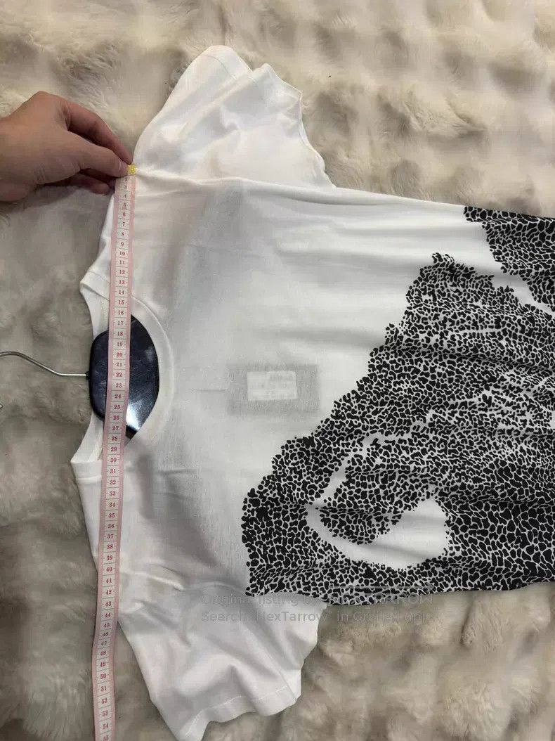 Saint Laurent Paris Saint Laurent Paris Original White Leopard Print Short Sle Size US S / EU 44-46 / 1 - 7 Thumbnail