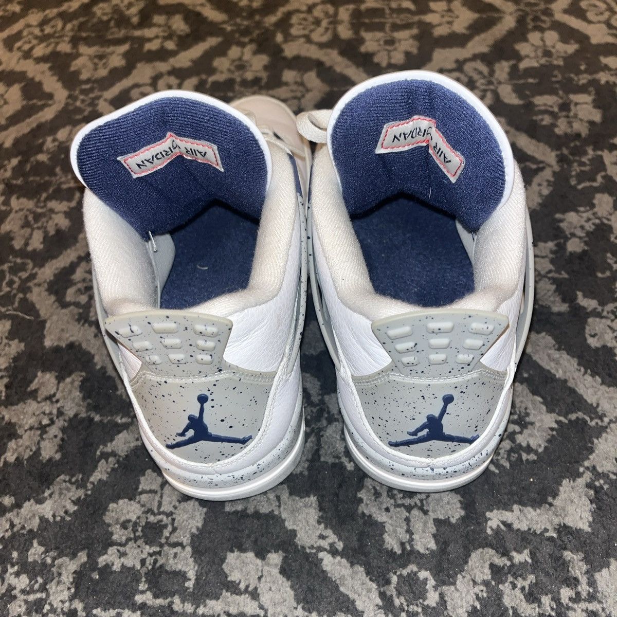Jordan Brand JORDAN 4 Midnight Navy Size US 9.5 / EU 42-43 - 5 Thumbnail