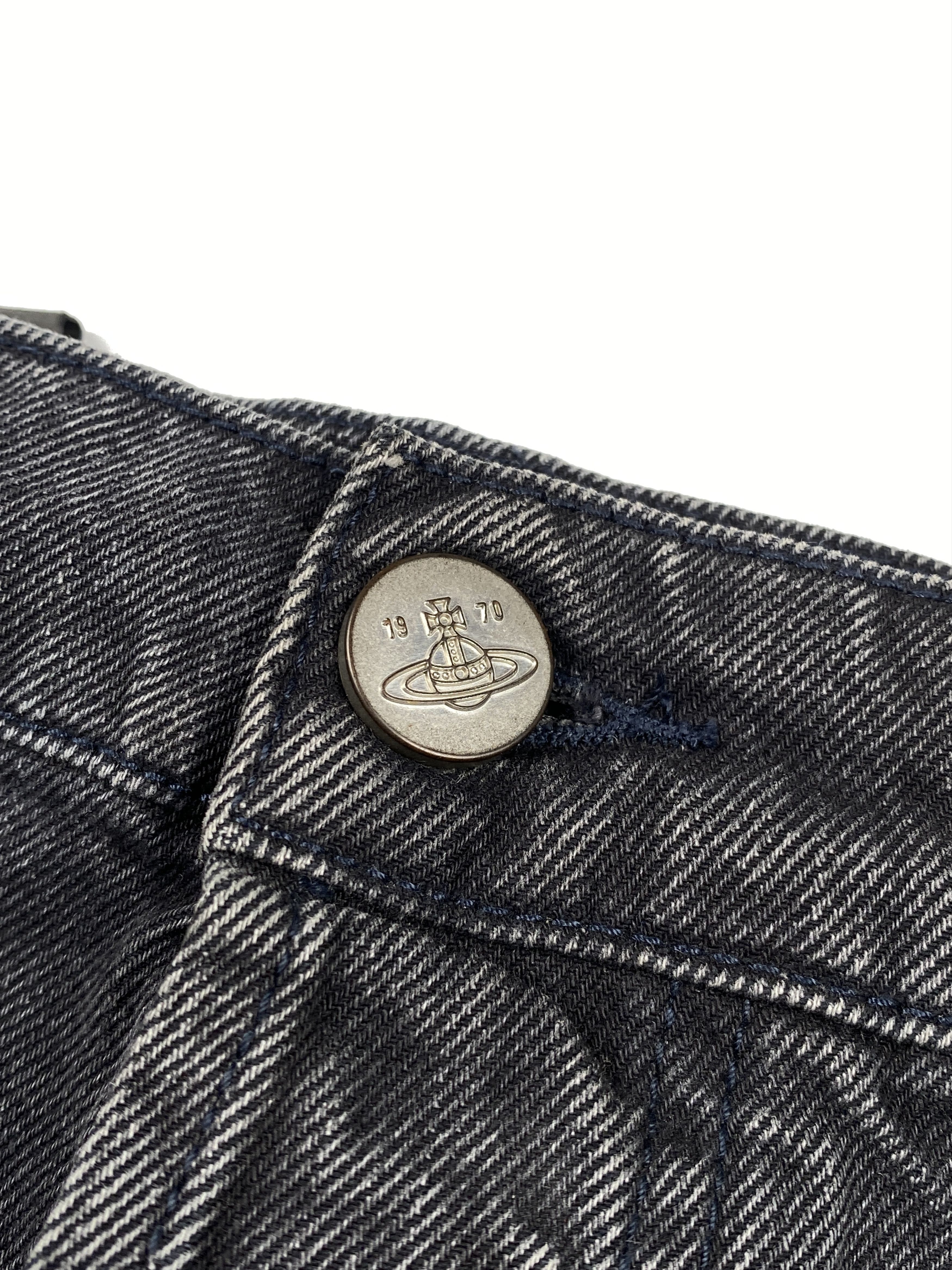 Vivienne Westwood Contrasting Waistband Denim Jeans Size US 32 / EU 48 - 7 Thumbnail