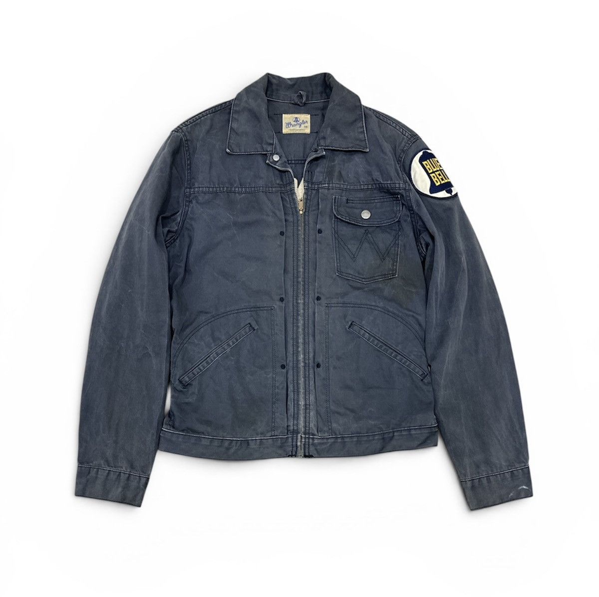 Wrangler Vintage Wrangler Jeans Shirt Jacket Blue Bell sanforized Size US S / EU 44-46 / 1 - 2 Thumbnail