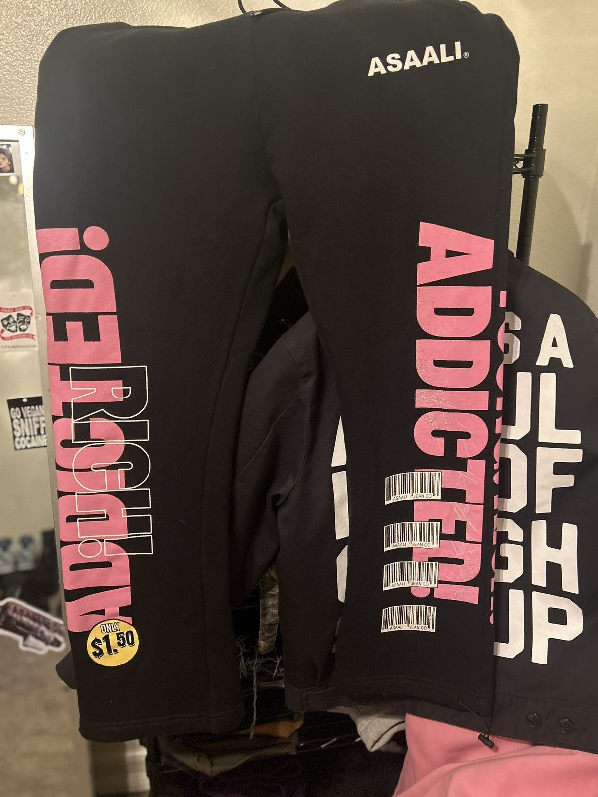Asaali Young rich addicted sweatpants Size US 33 - 1 Thumbnail