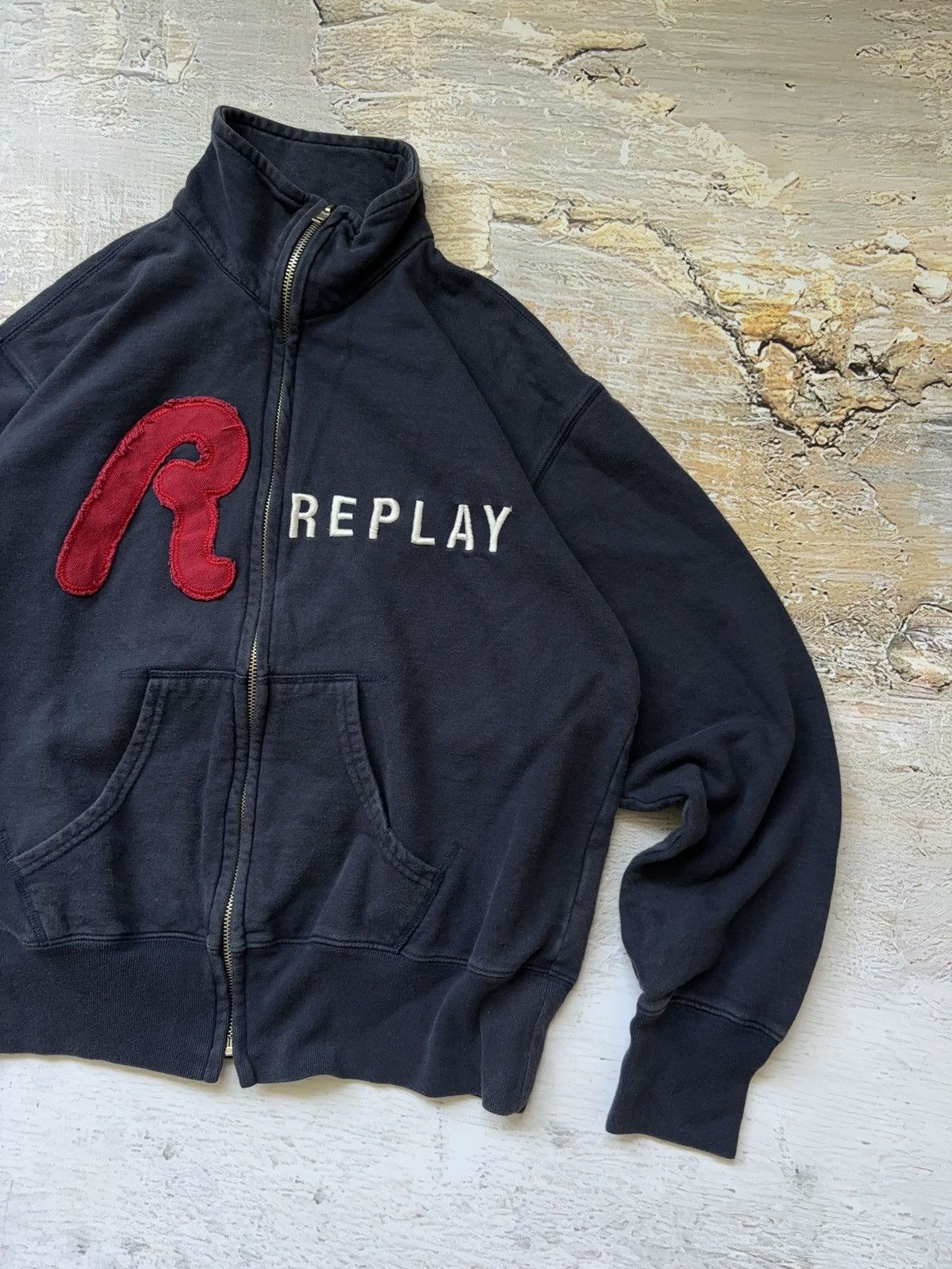 Replay × Vintage Replay vintage zip sweatshirt Size US S / EU 44-46 / 1 - 3 Thumbnail