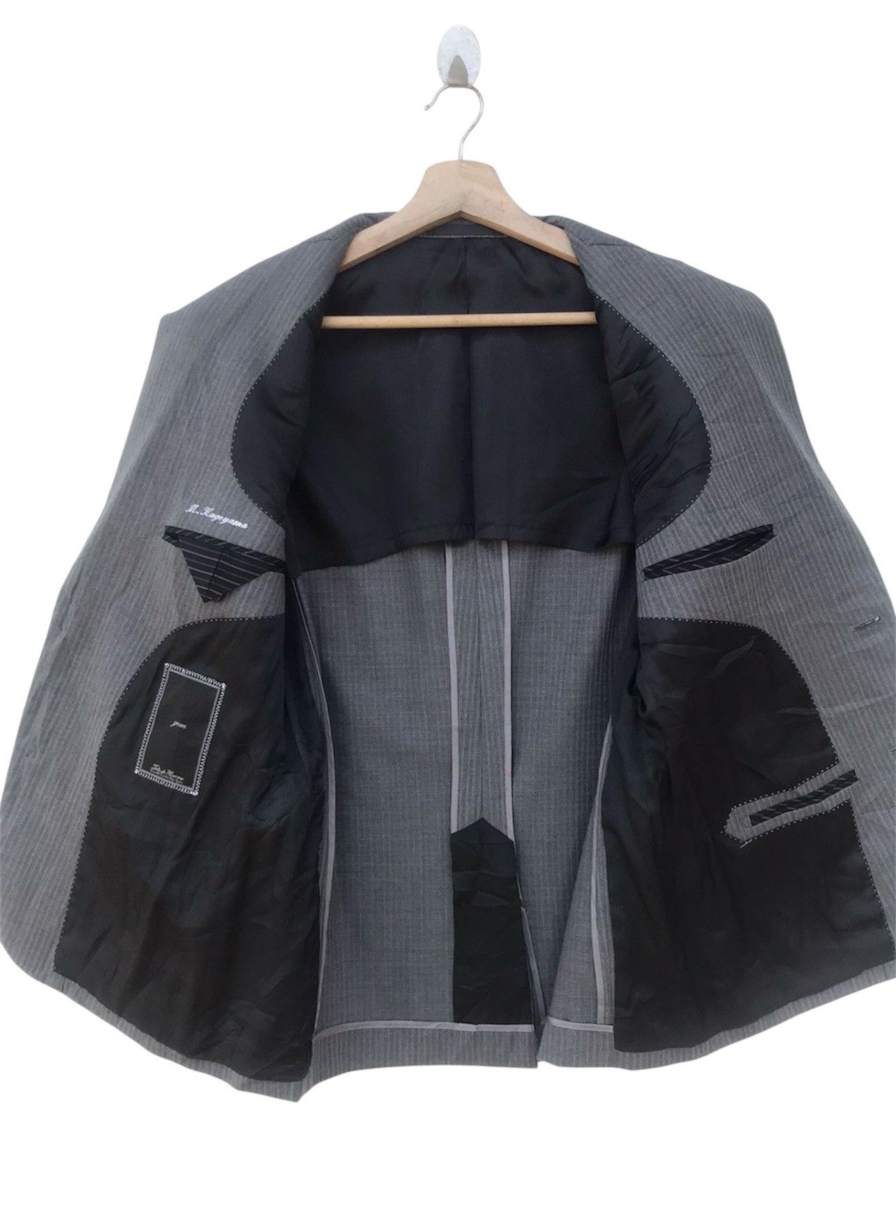 Tete Homme Designer Tete Homme Issey Miyake Suit Jacket Size US S / EU 44-46 / 1 - 3 Thumbnail