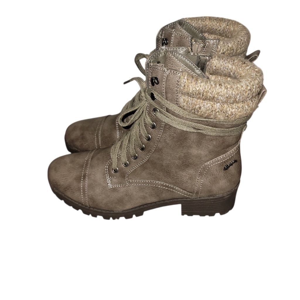Sugar Sugar Oraura Women's Combat Boots Size 9.5M Size US 9.5 / IT 39.5 - 4 Thumbnail