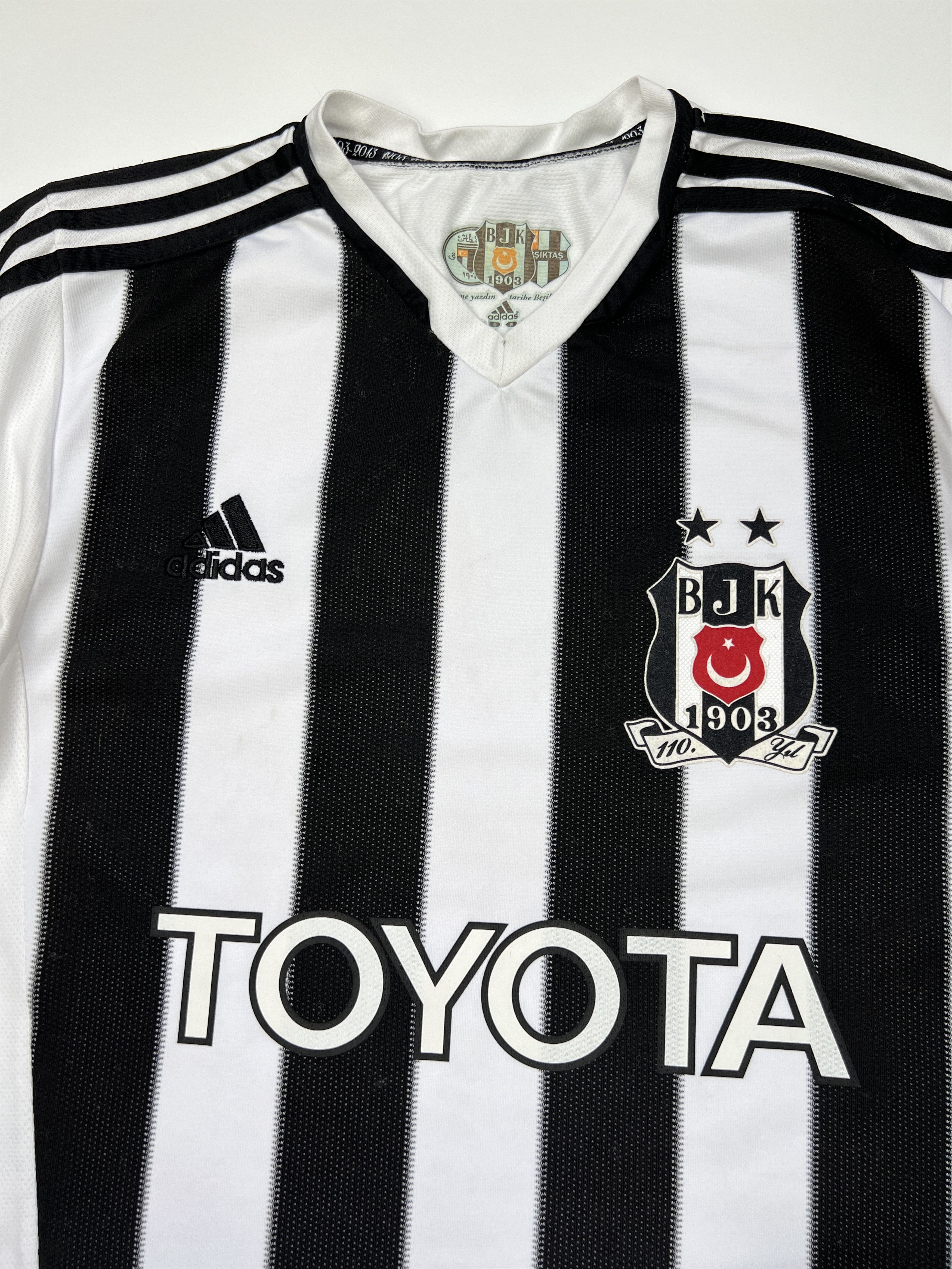 Adidas × Vintage 00s Adidas Beshiktash Toyota Soccer Blokecore Jersey Size US M / EU 48-50 / 2 - 4 Thumbnail