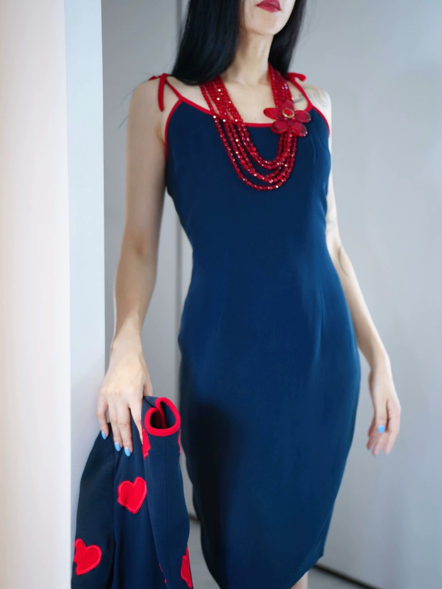 Other Gai Mattiolo Heart Dress & Short Sleeve Set IT46/L Size L / US 10 / IT 46 - 2 Thumbnail