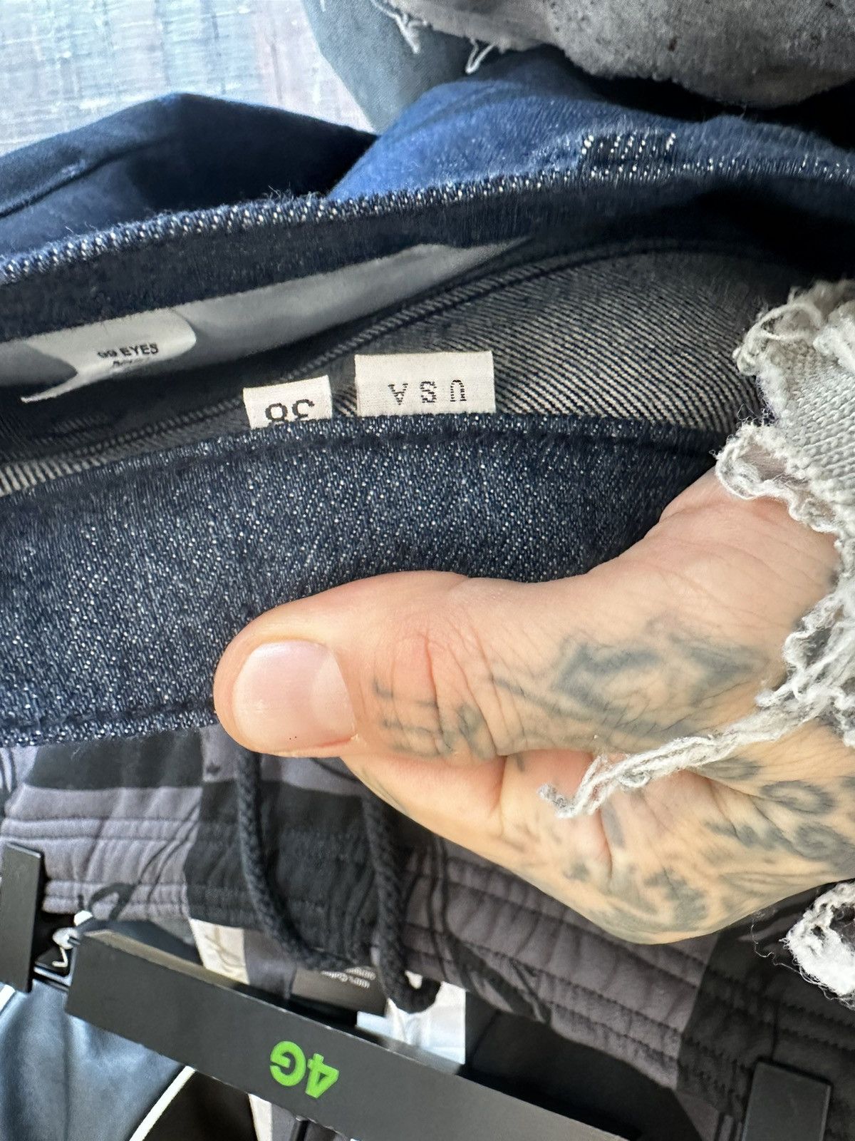 Matty Boy MATTY BOY 99 EYES BLUE JEANS NYC SIZE 38 Size US 38 / EU 54 - 10 Thumbnail