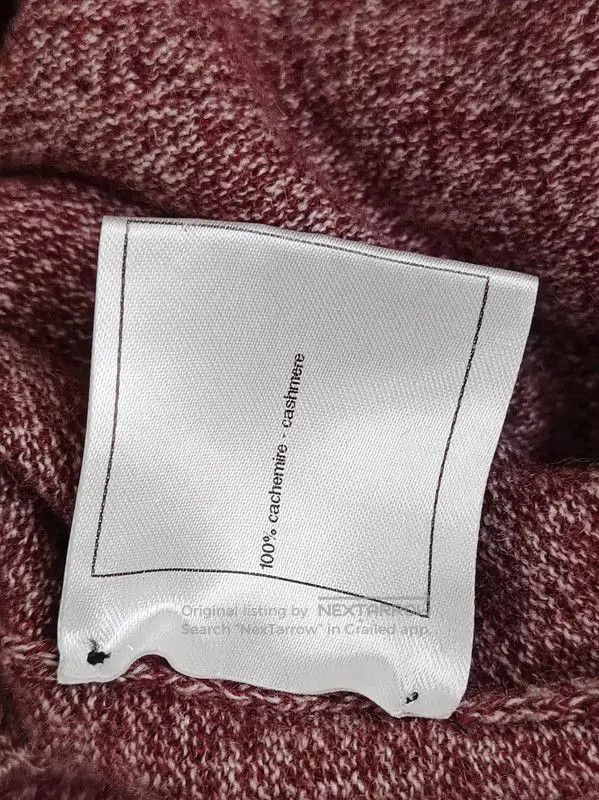 Chanel Chanel Red Cashmere Dress for Autumn . Size S / US 4 / IT 40 - 8 Thumbnail