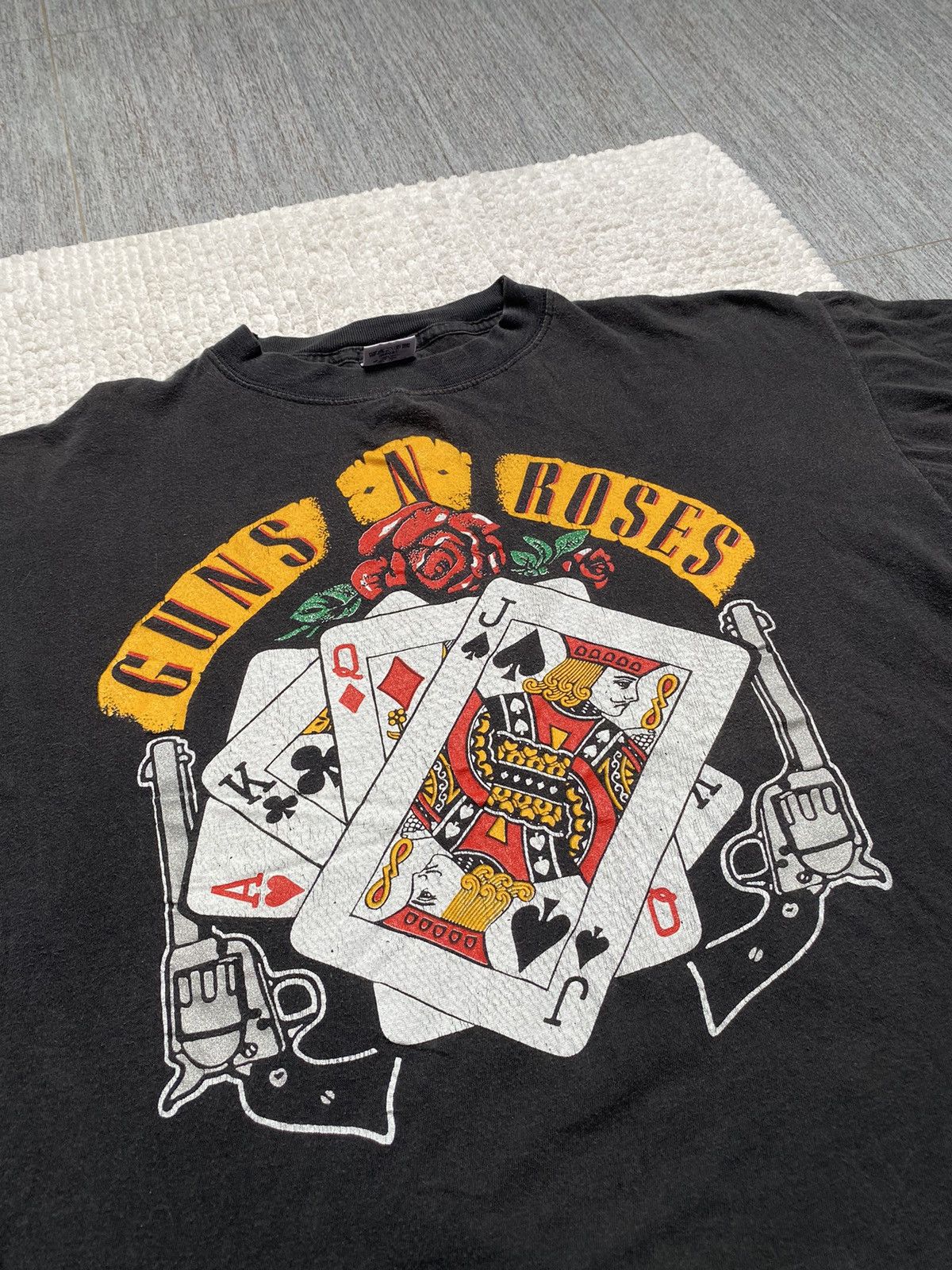 Band Tees × Guns N' Roses × Vintage 1992 Guns N Roses Use Your Illusion World Tour Vintage tee Size US L / EU 52-54 / 3 - 15 Thumbnail