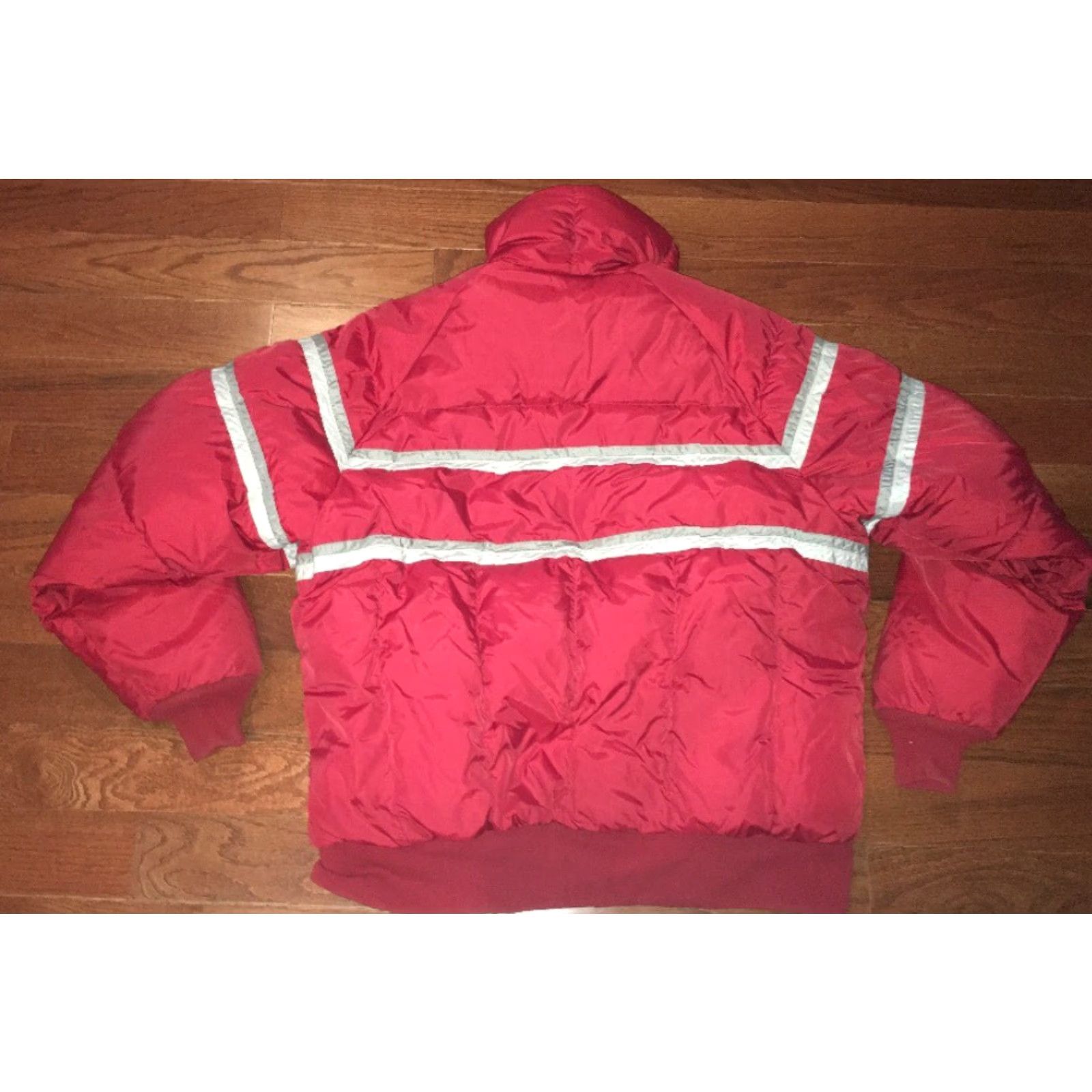 Vintage Alpine Designs Mens Jacket Size XL Red Down Fillef Reversiable Thick Size US XL / EU 56 / 4 - 4 Thumbnail