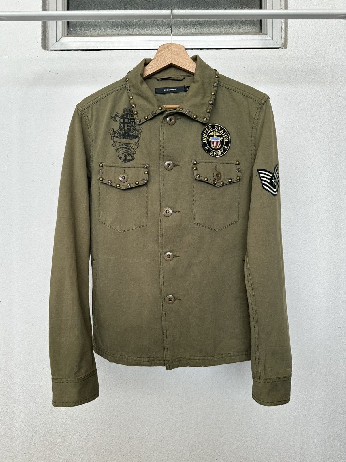 JACKROSE 00's JACKROSE Japan studded collar jacket Size US M / EU 48-50 / 2 - 7 Thumbnail