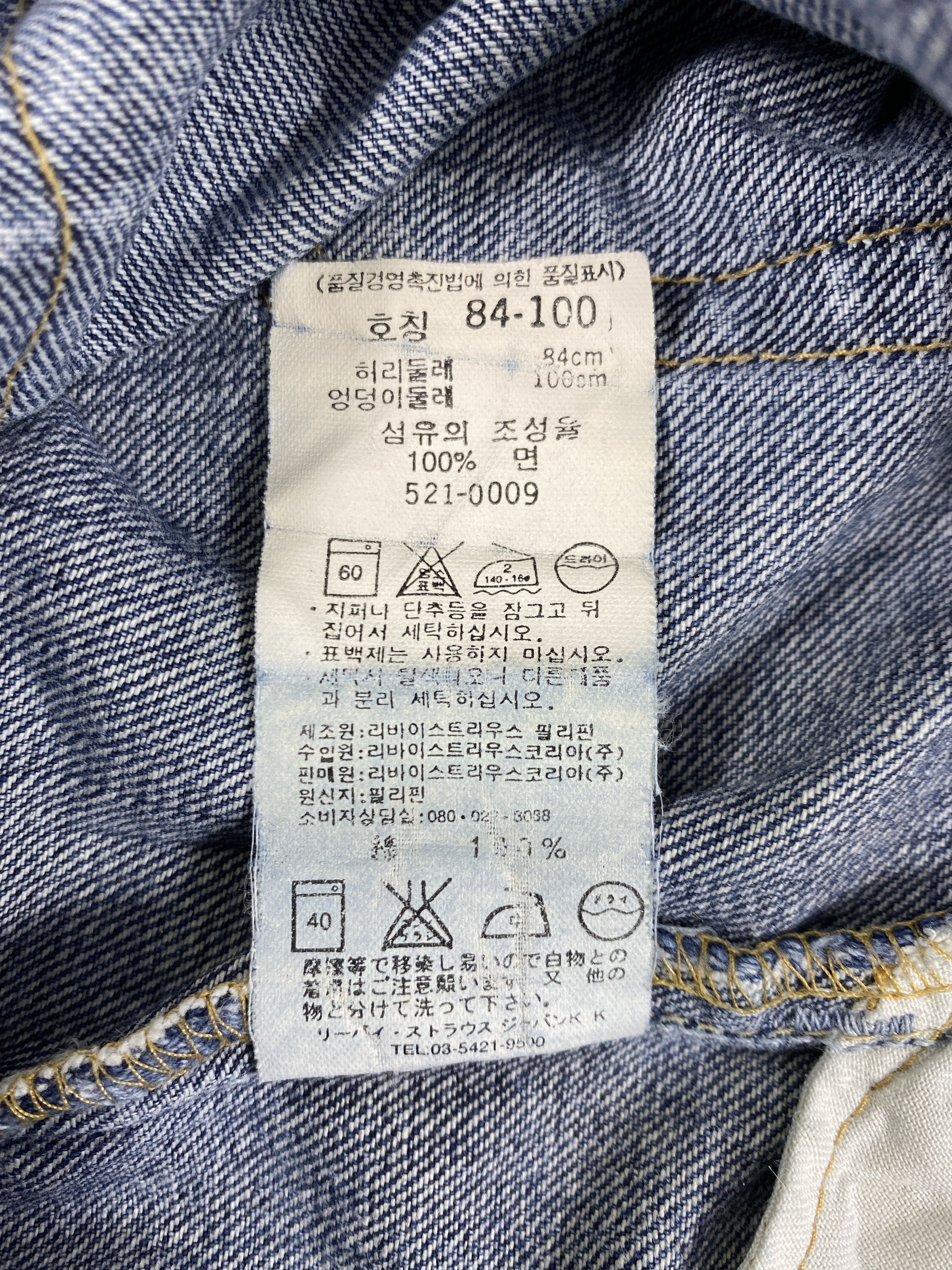 Levi's Dark Blue Vintage Levi's 521 Denim 32x29 -JN385 Size US 32 / EU 48 - 10 Thumbnail